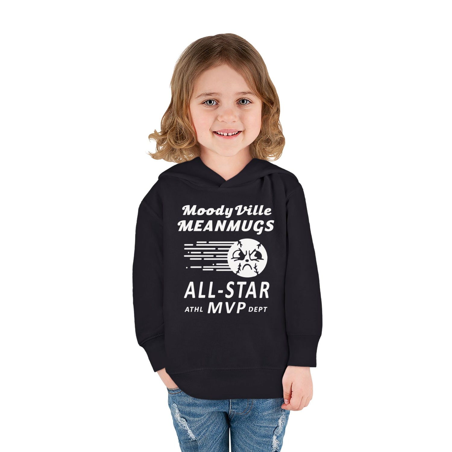 Moodyville Mean Mugs Toddler Hoodie