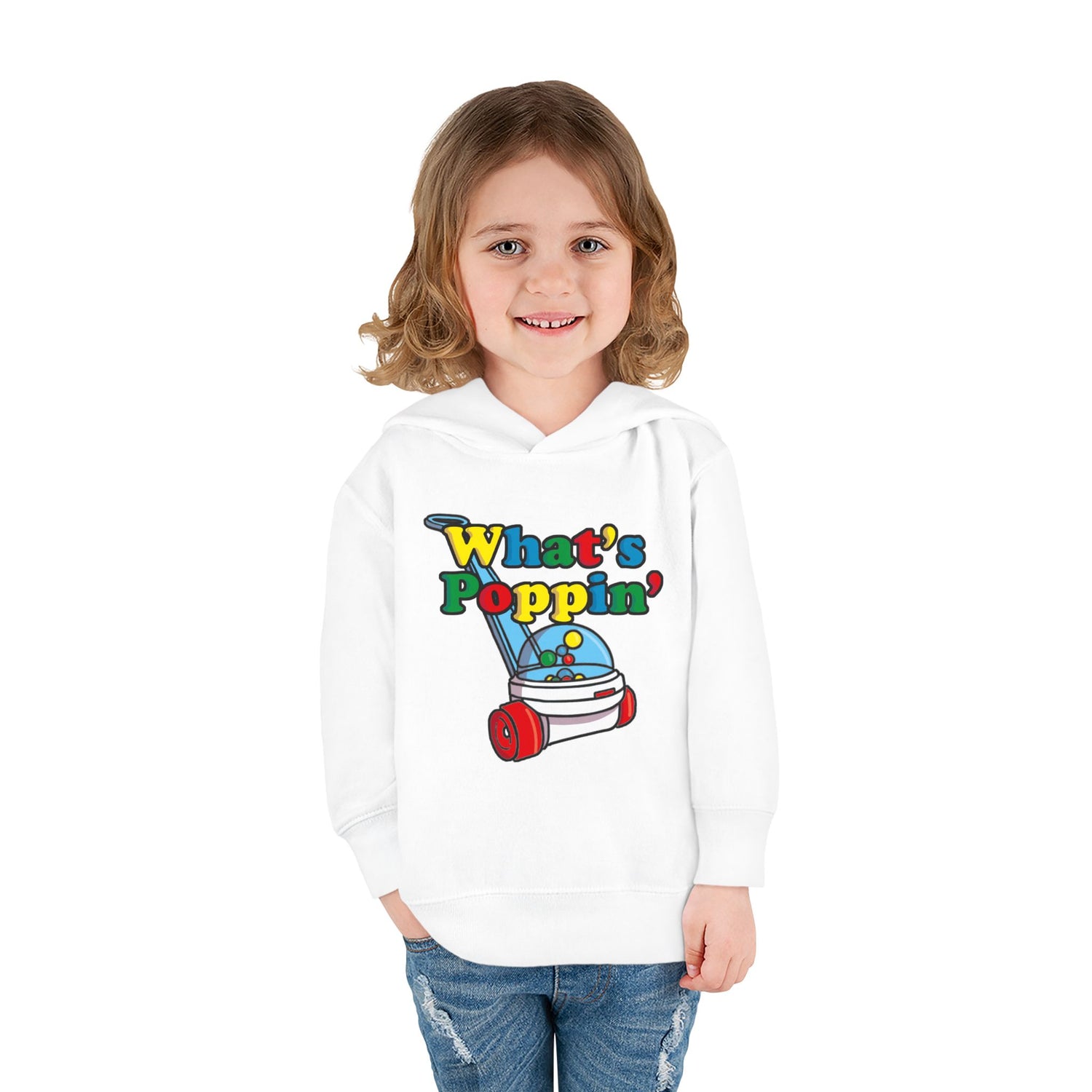 What's Poppin' Toddler Hoodie