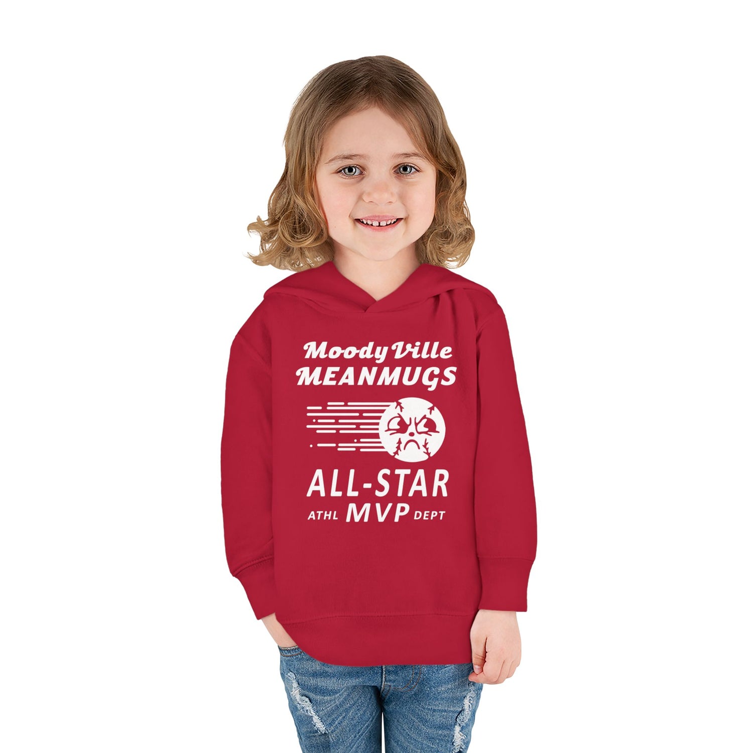 Moodyville Mean Mugs Toddler Hoodie