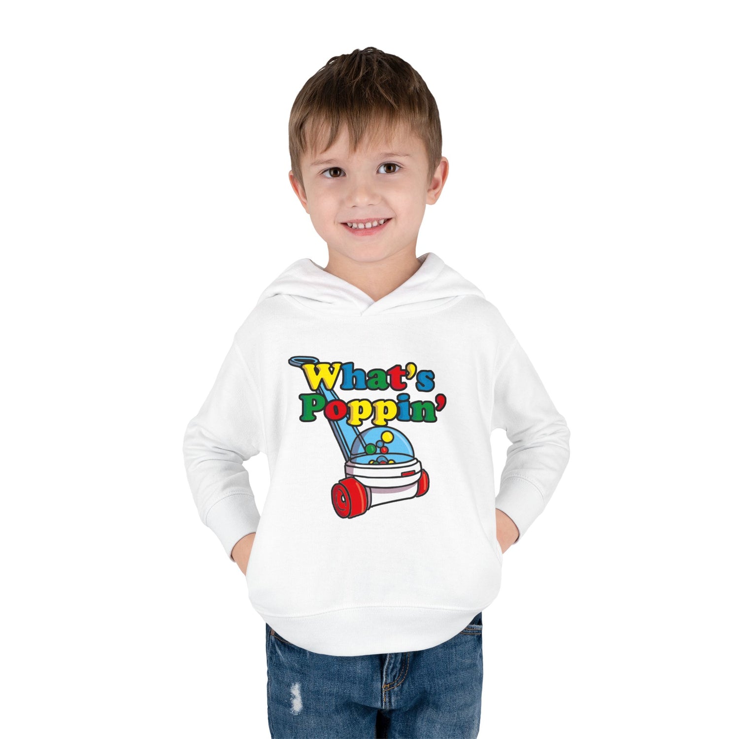 What's Poppin' Toddler Hoodie