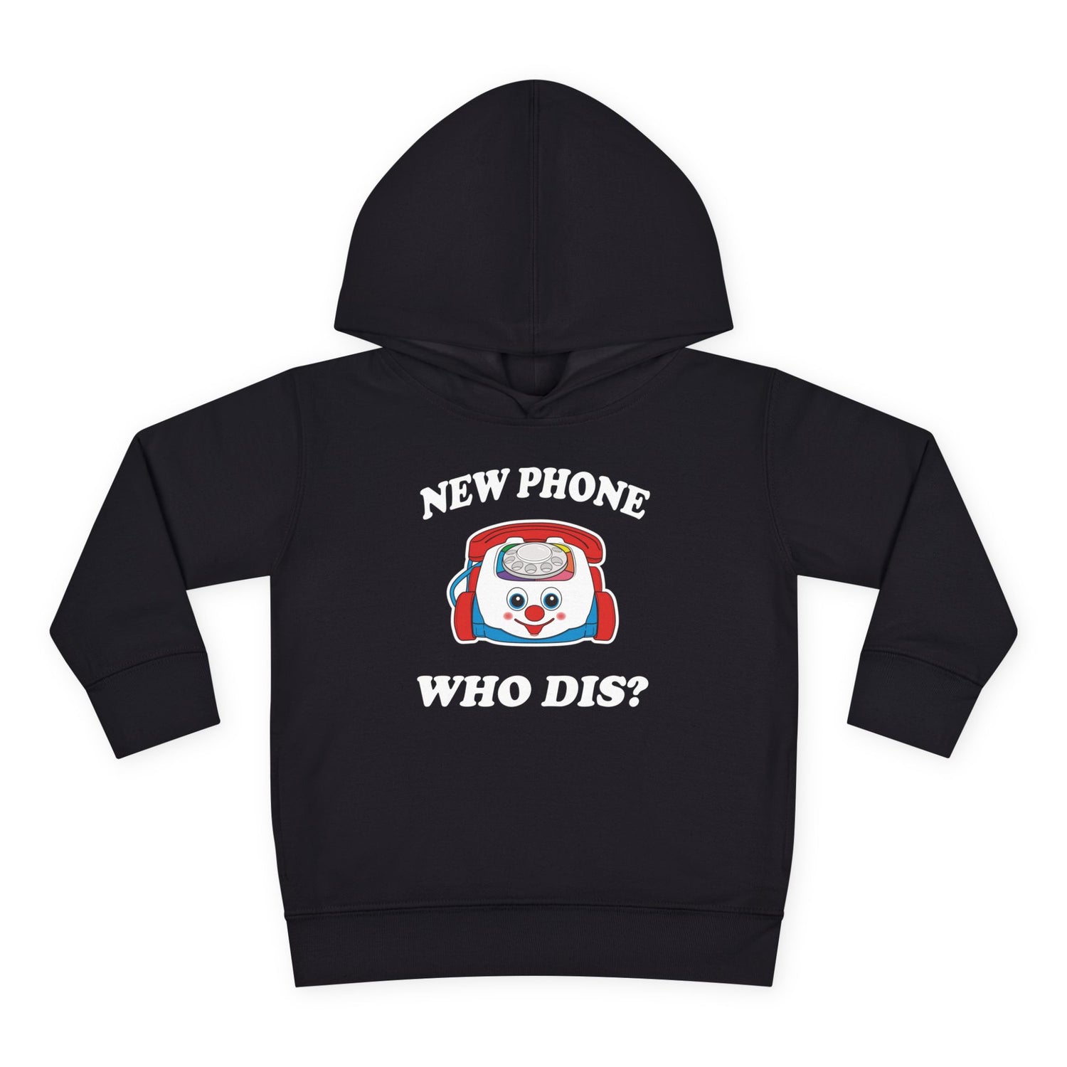 New Phone Who Dis? Toddler Hoodie