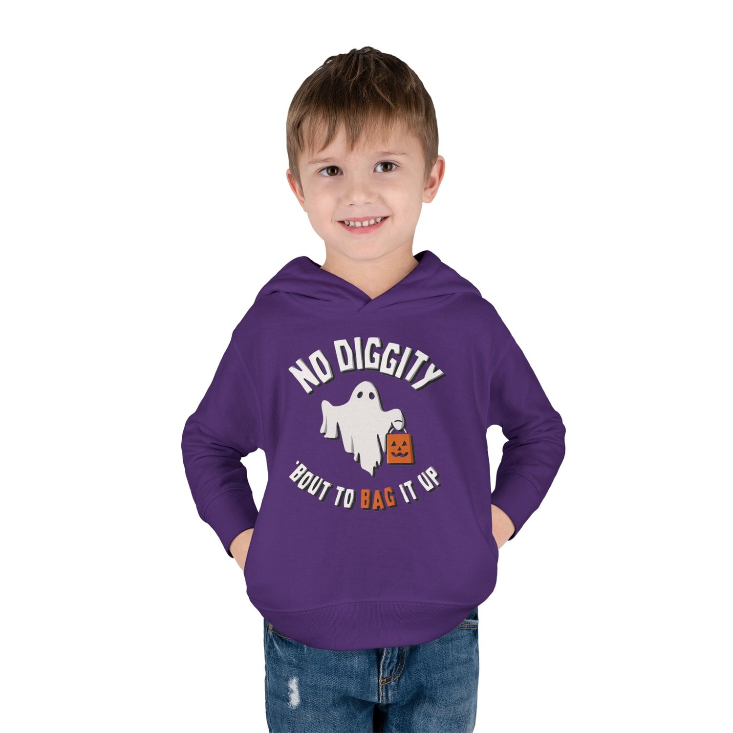 No Diggity Halloween Toddler Hoodie