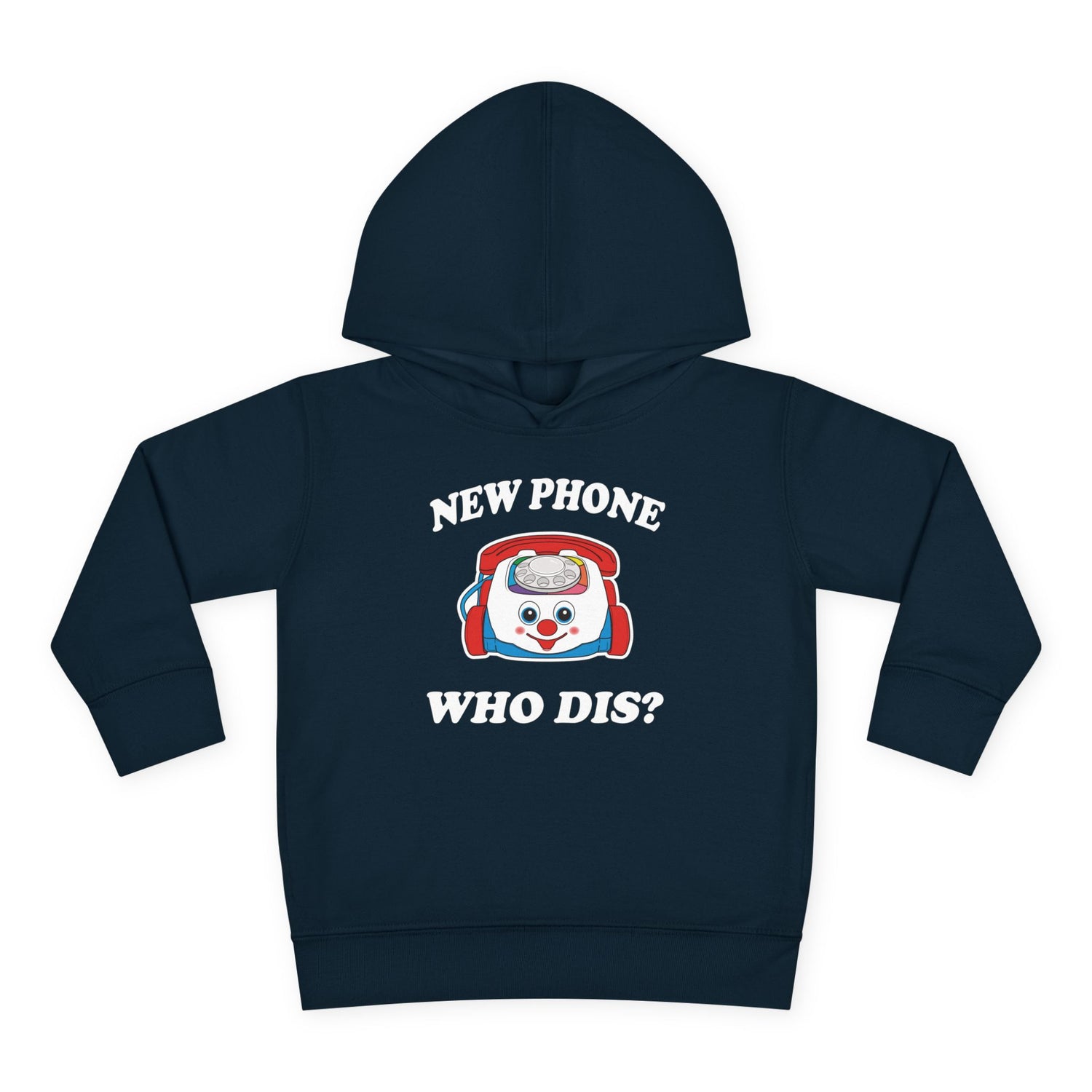 New Phone Who Dis? Toddler Hoodie