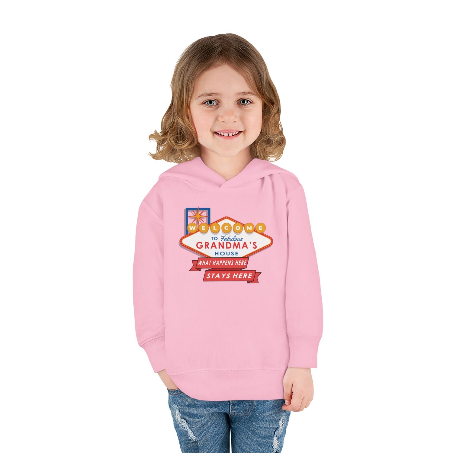 Welcome To Grandma's Toddler Hoodie