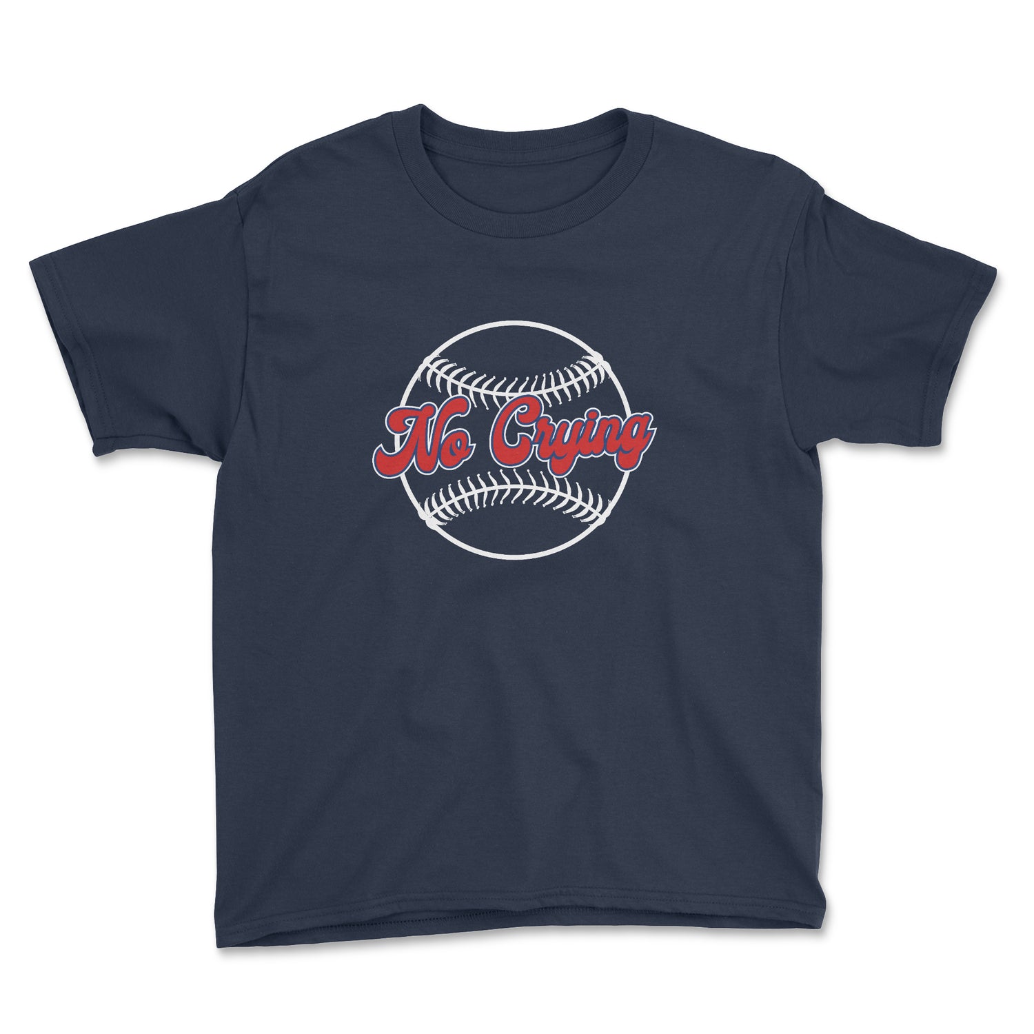NO CRYING IN BASEBALL YOUTH T-SHIRT