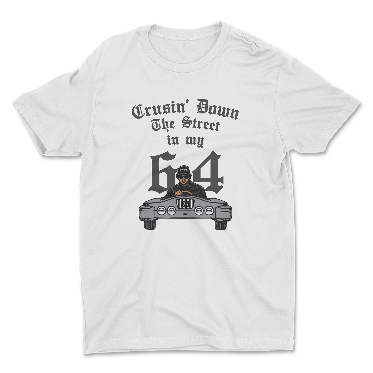 CRUSIN DOWN THE STREET UNISEX T-SHIRT