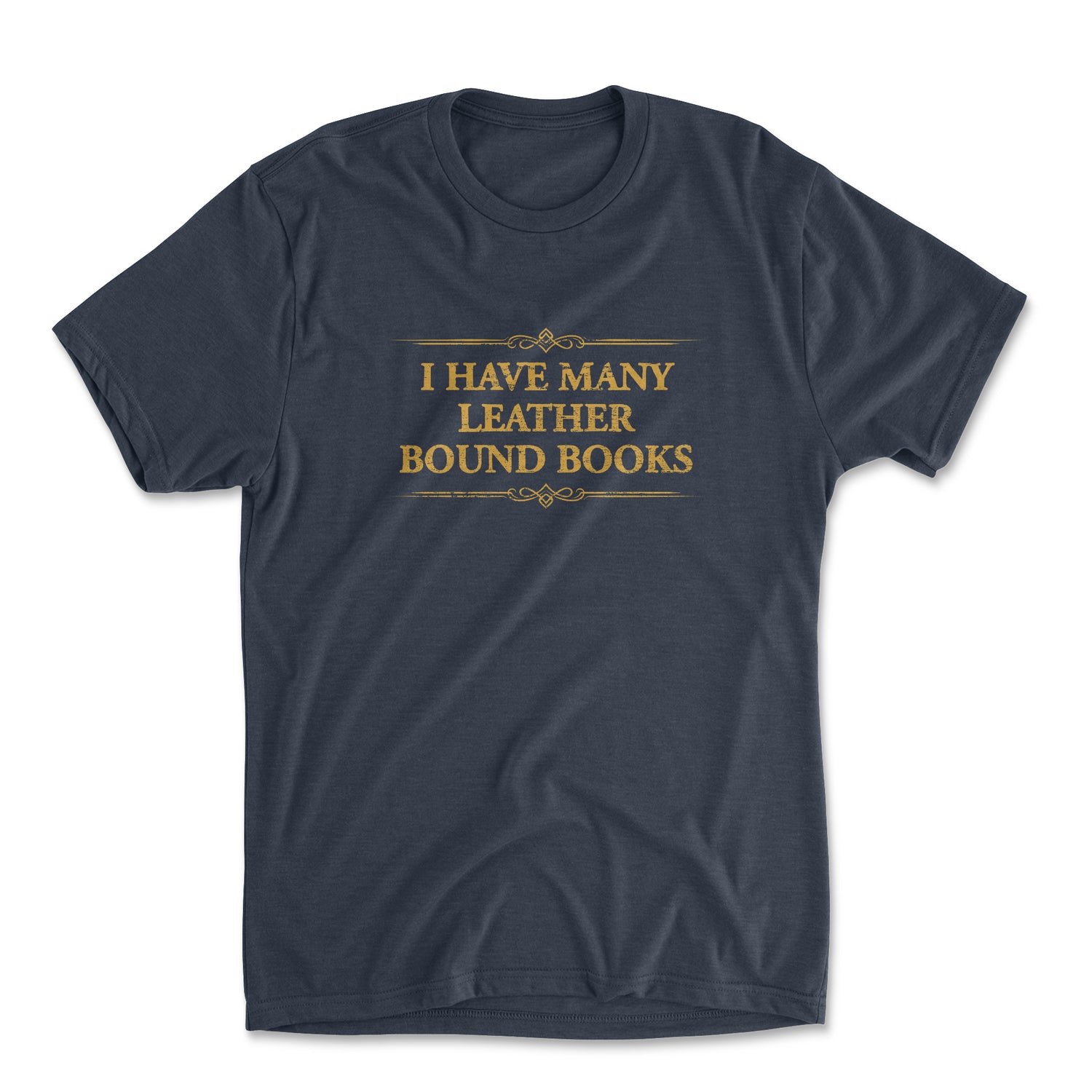 MANY LEATHER BOUND BOOKS UNISEX T-SHIRT