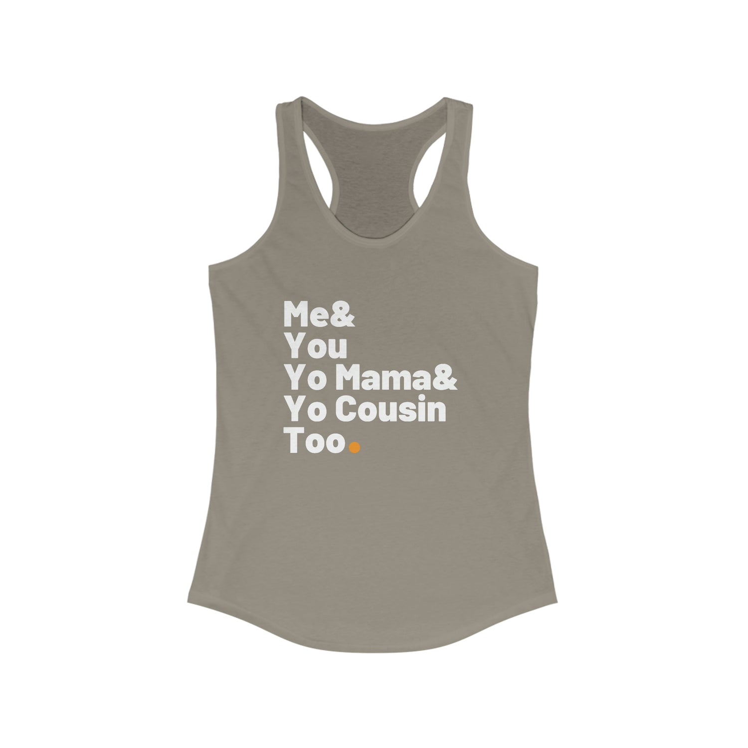 ME & YOU WOMEN'S TANK TOP