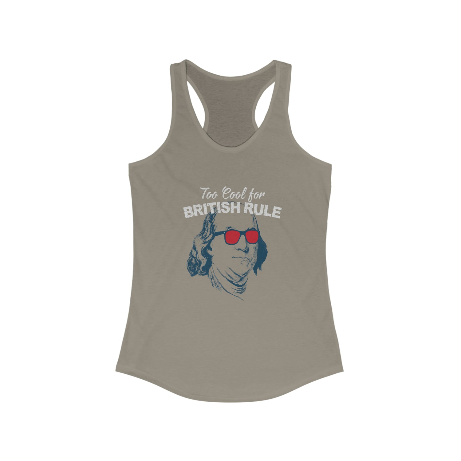 TOO COOL FOR BRITISH RULE WOMEN'S TANK