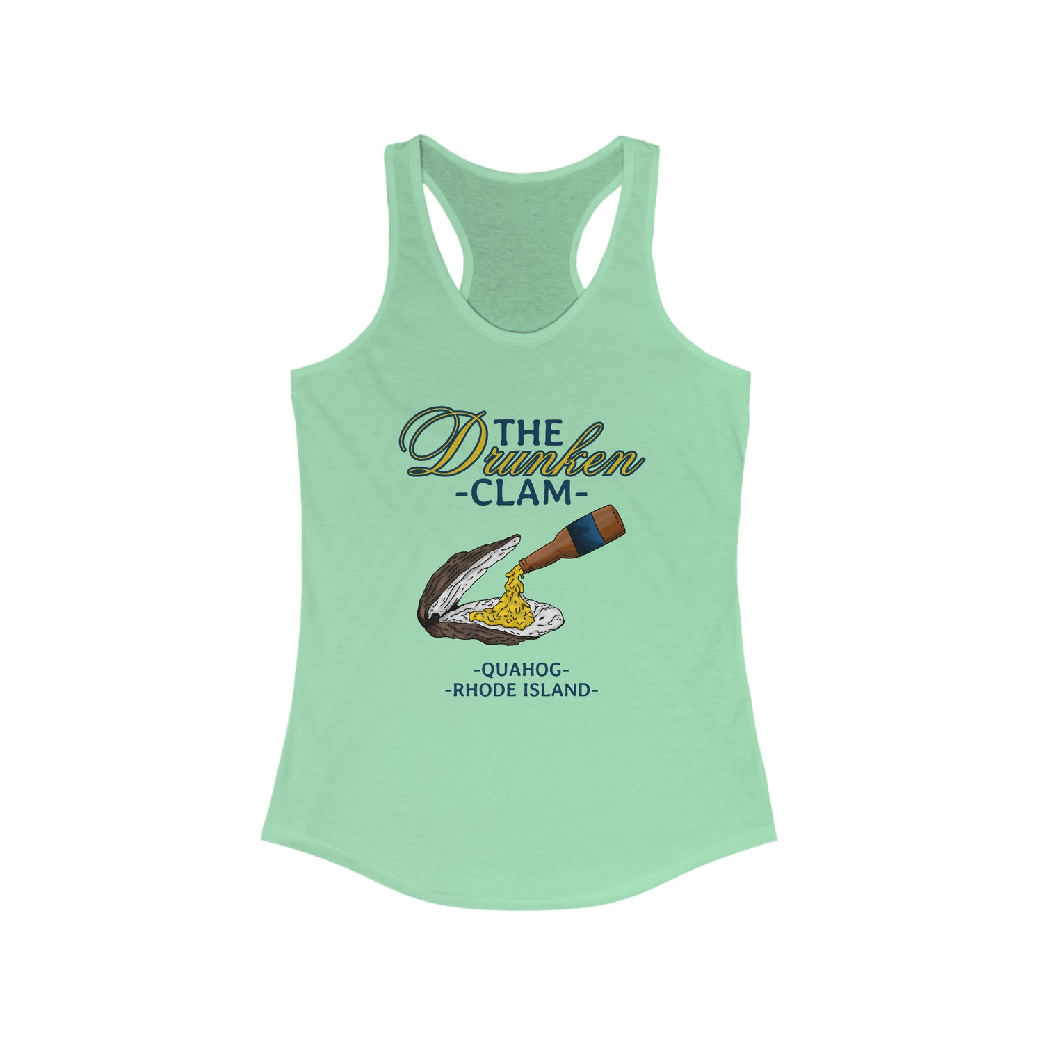 The Drunken Clam Women's Racerback Tank Top