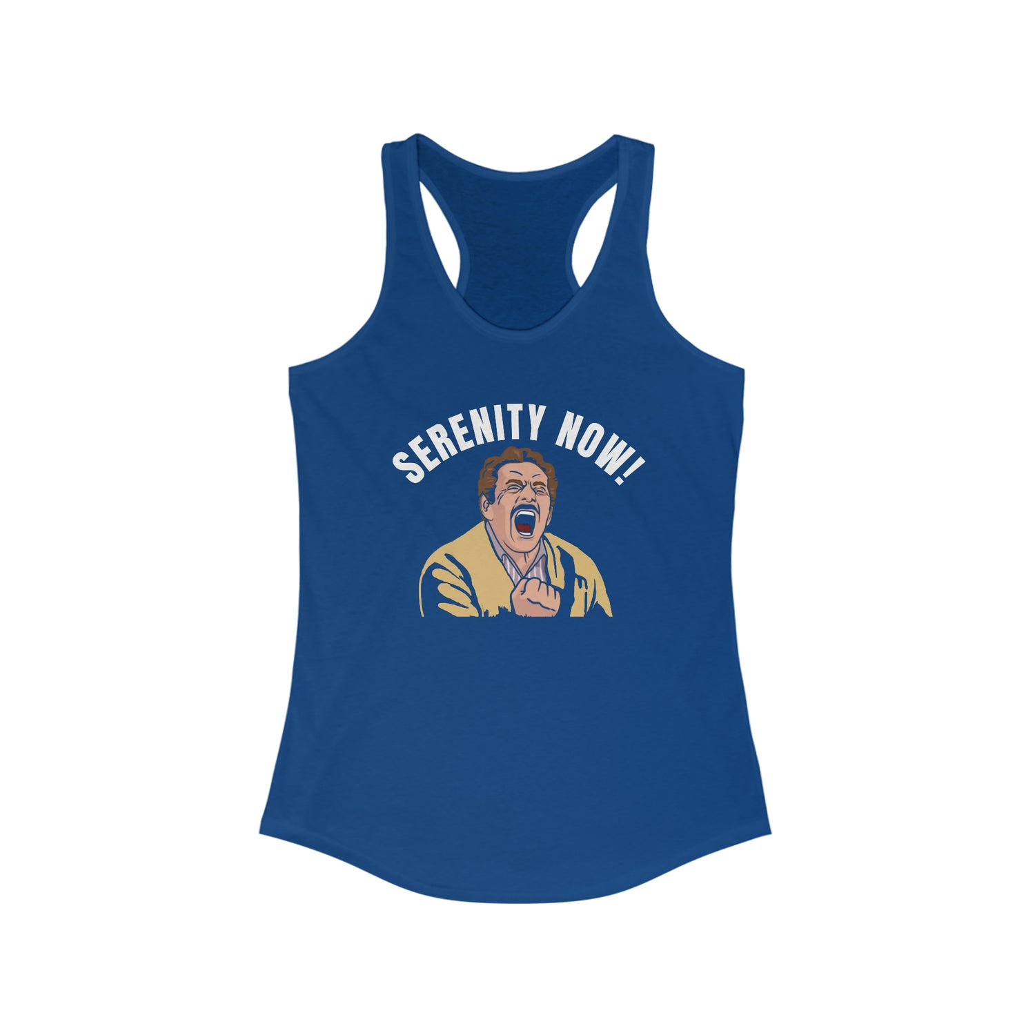 SERENITY NOW Women's Racerback Tank Top