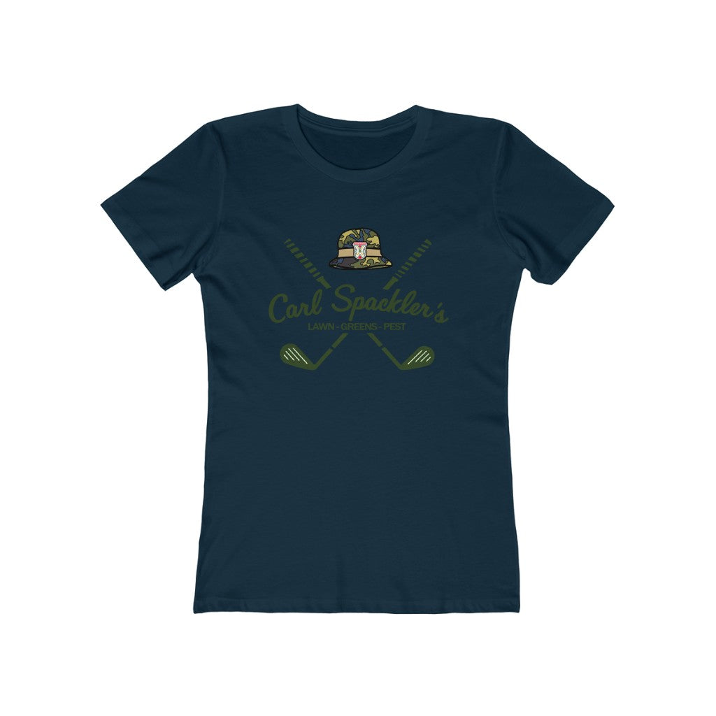 CARL SPACKLERS LAWN GREEN PEST WOMEN'S T-SHIRT