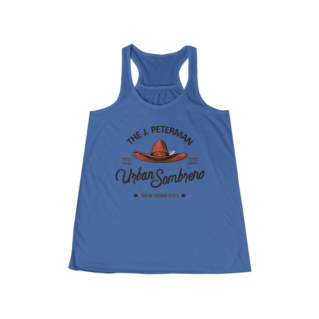 J. PETERMAN URBAN SOMBRERO WOMEN'S BREEZY TANK TOP