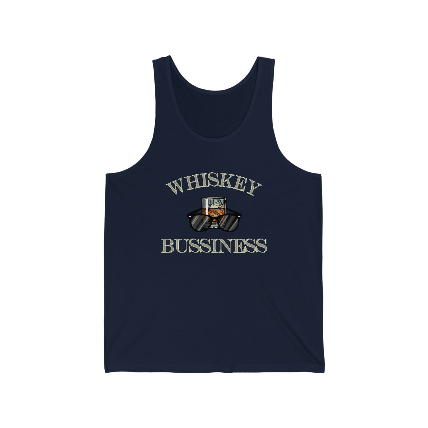 WHISKEY BUSINESS ADULT UNISEX TANK
