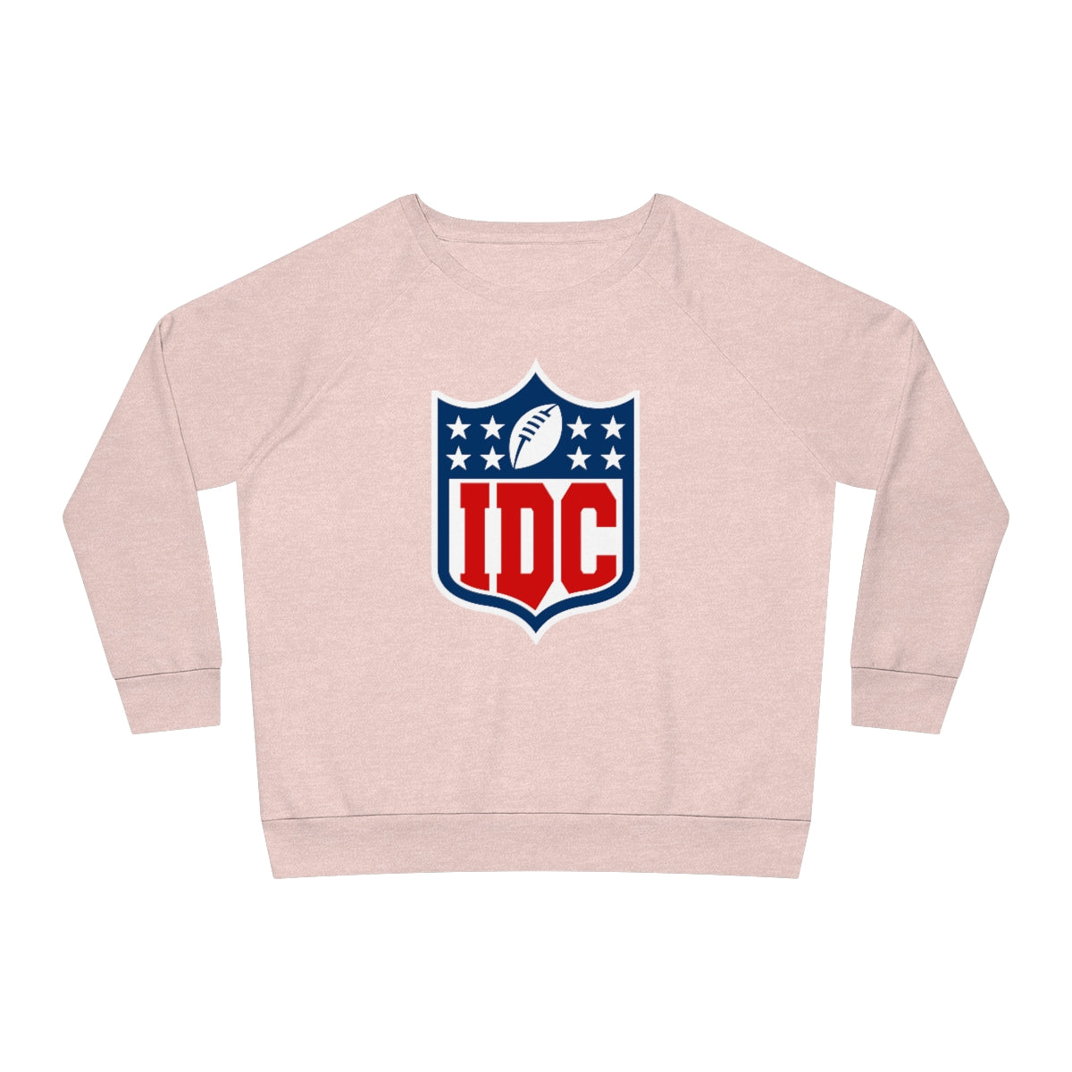 IDC (I Don't Care) Women's NFL Parody Relaxed Fit Sweatshirt