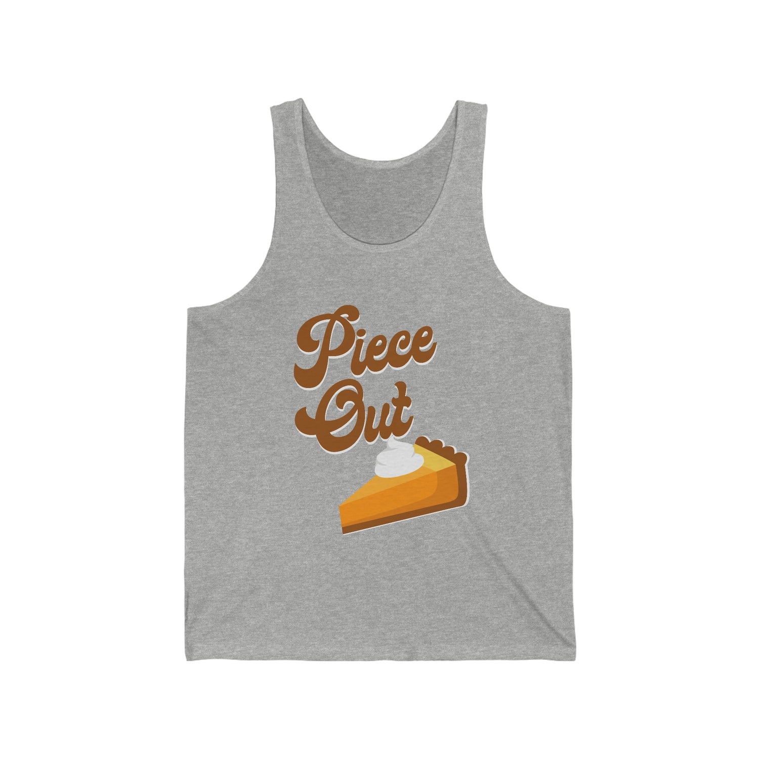 PIECE OUT ADULT UNISEX TANK