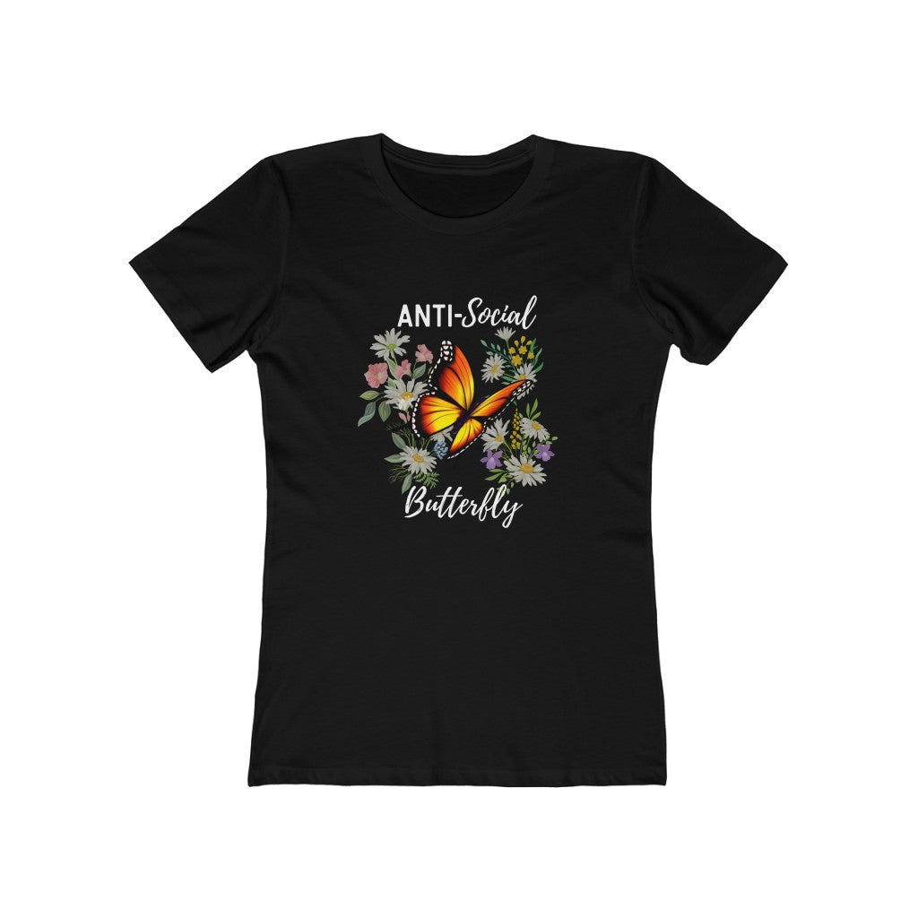 Anti-Social Butterfly Women's T-Shirt - SNG World