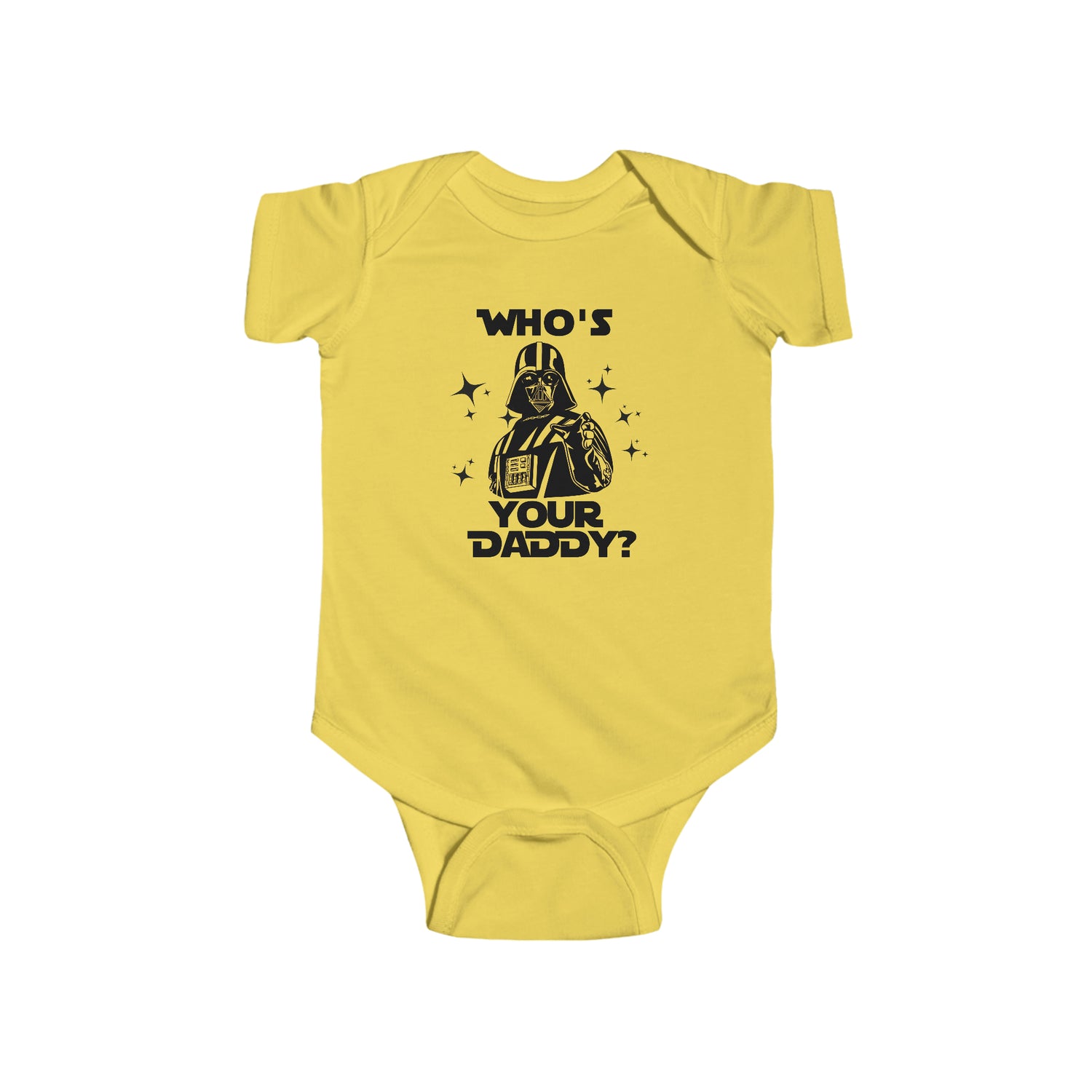 WHO'S YOUR DADDY BABY BODYSUIT