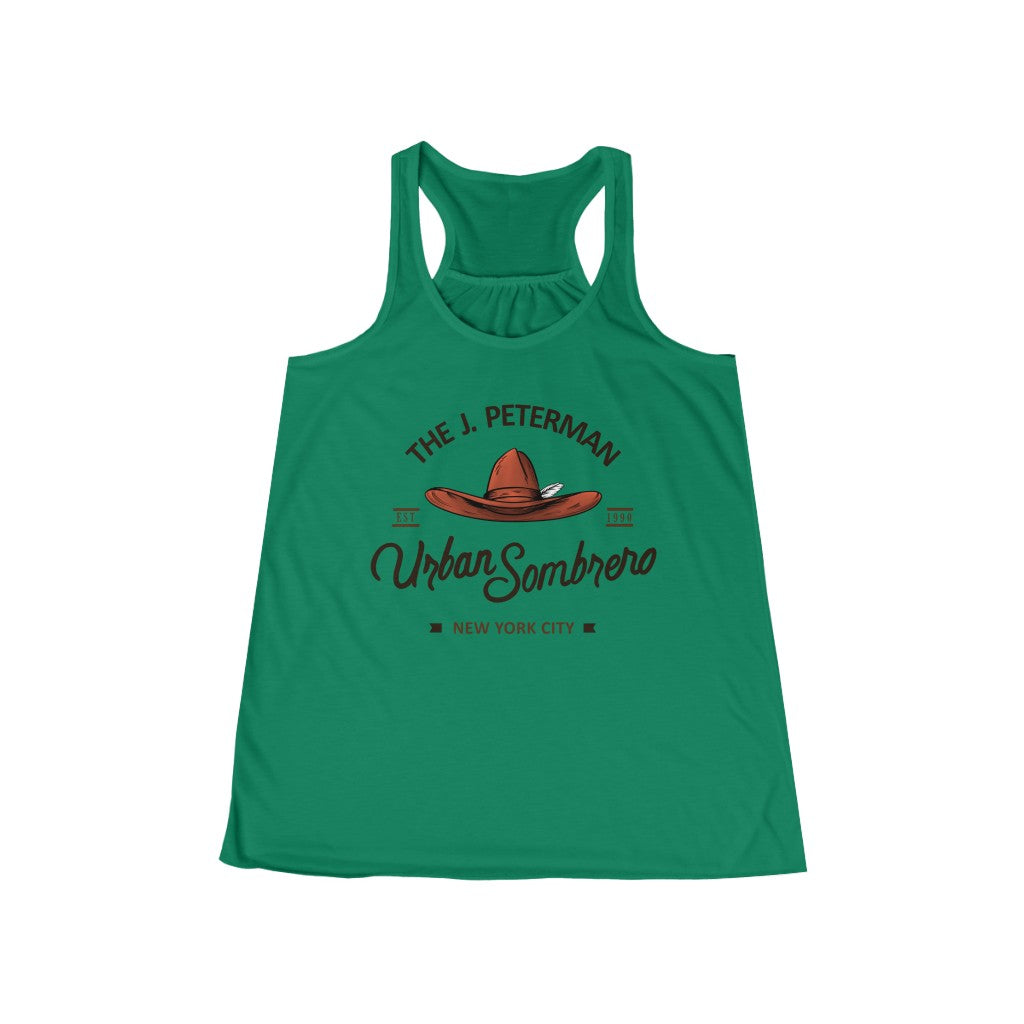 J. PETERMAN URBAN SOMBRERO WOMEN'S BREEZY TANK TOP