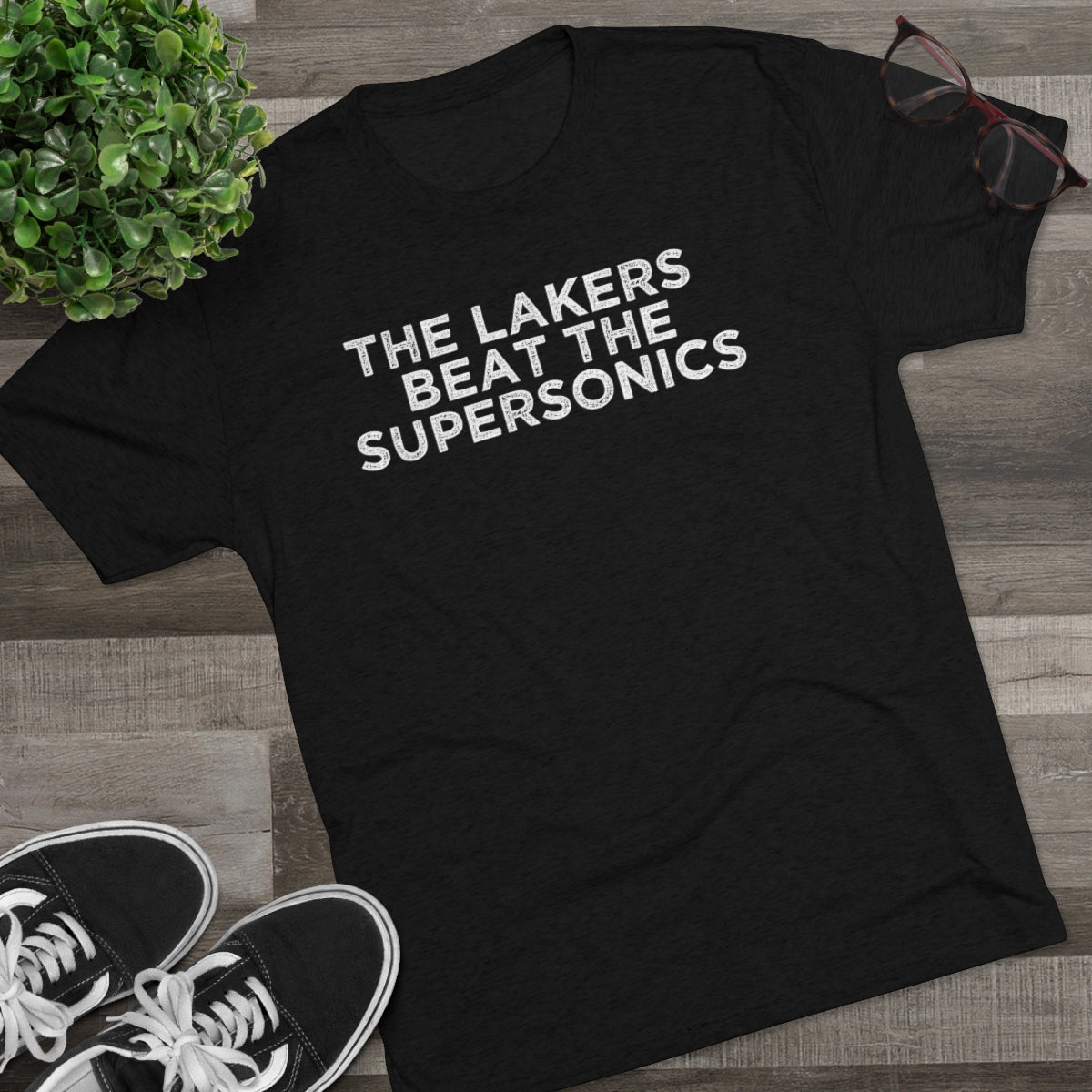 The Lakers Beat The Supersonics Ice Cube Lyrics Unisex T-Shirt