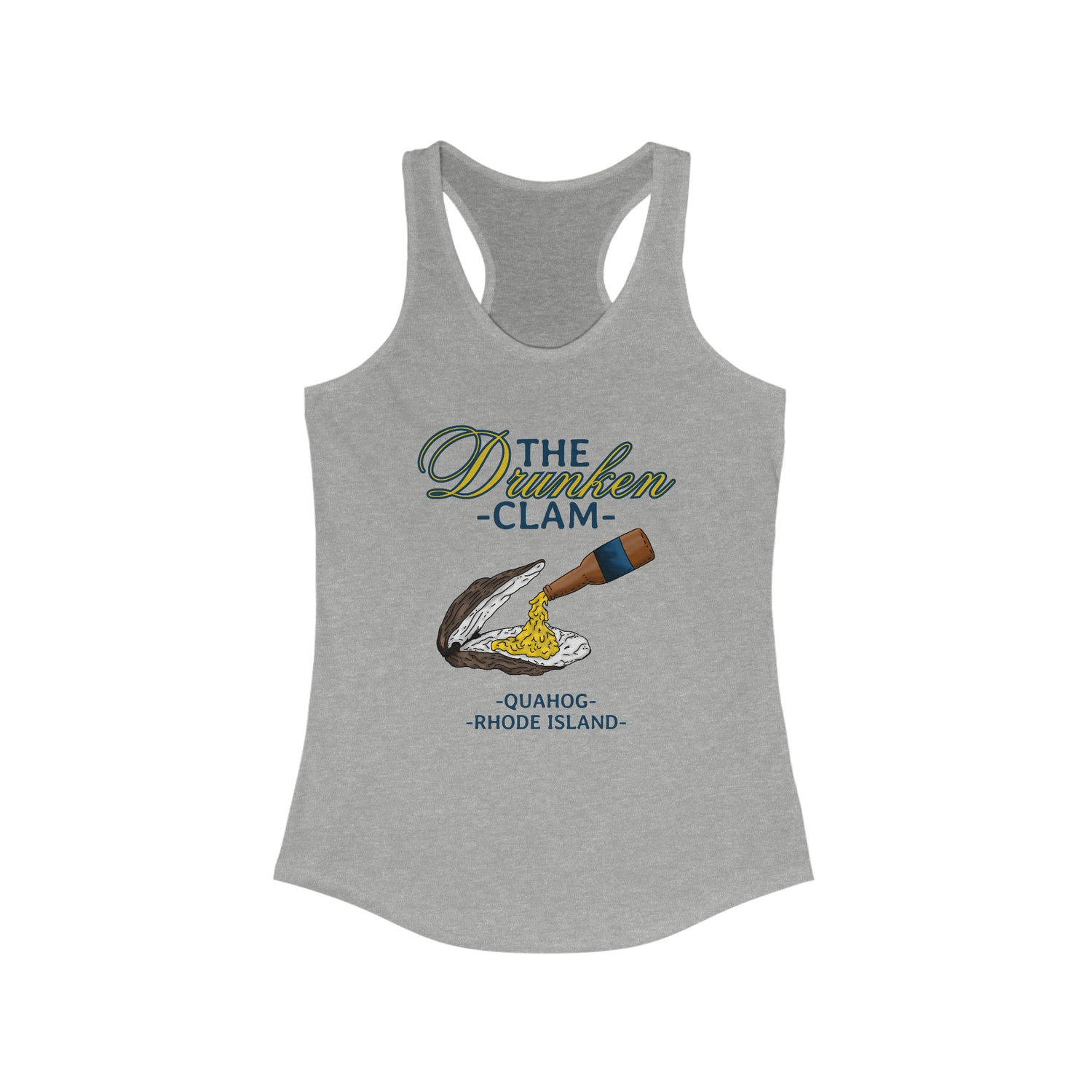 The Drunken Clam Women's Racerback Tank Top