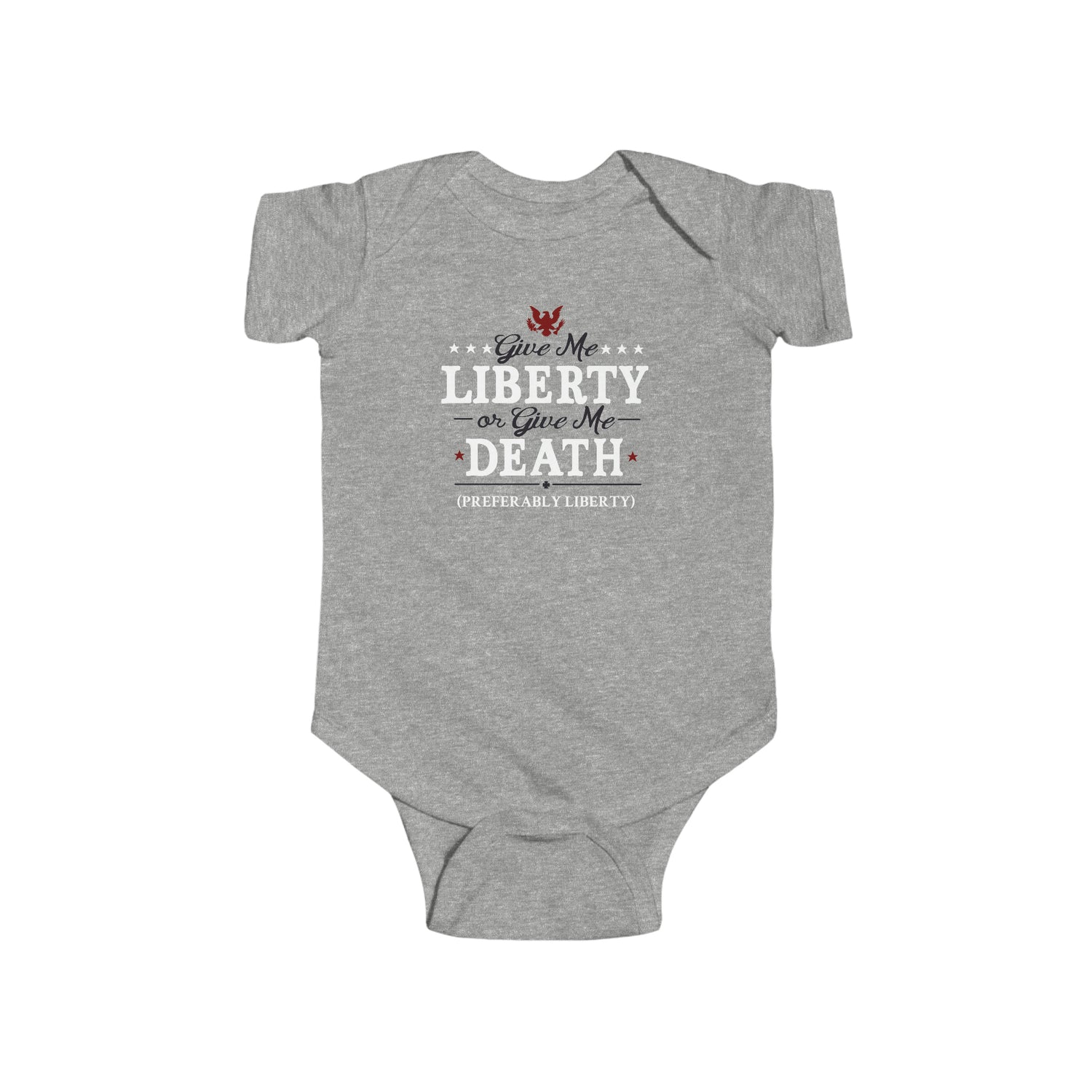 GIVE ME LIBERTY BABY BODYSUIT