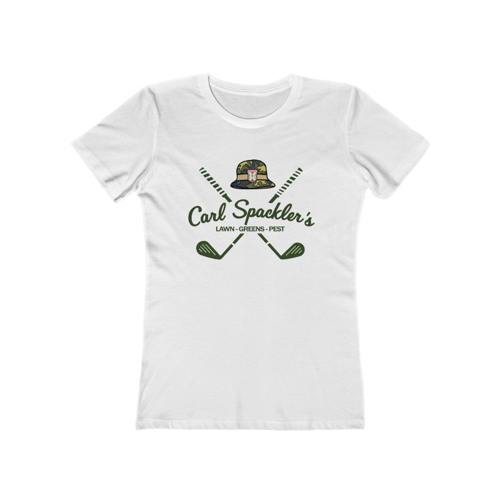 CARL SPACKLERS LAWN GREEN PEST WOMEN'S T-SHIRT