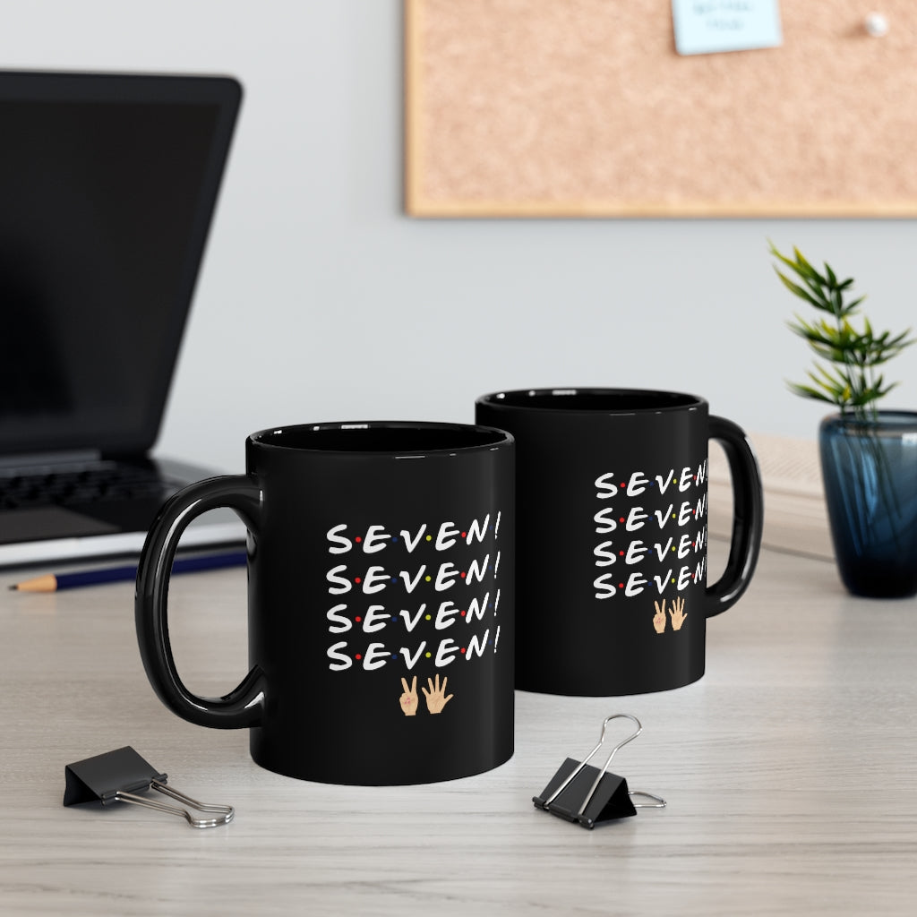 Friends Monica Seven Funny Coffee Mug 11oz