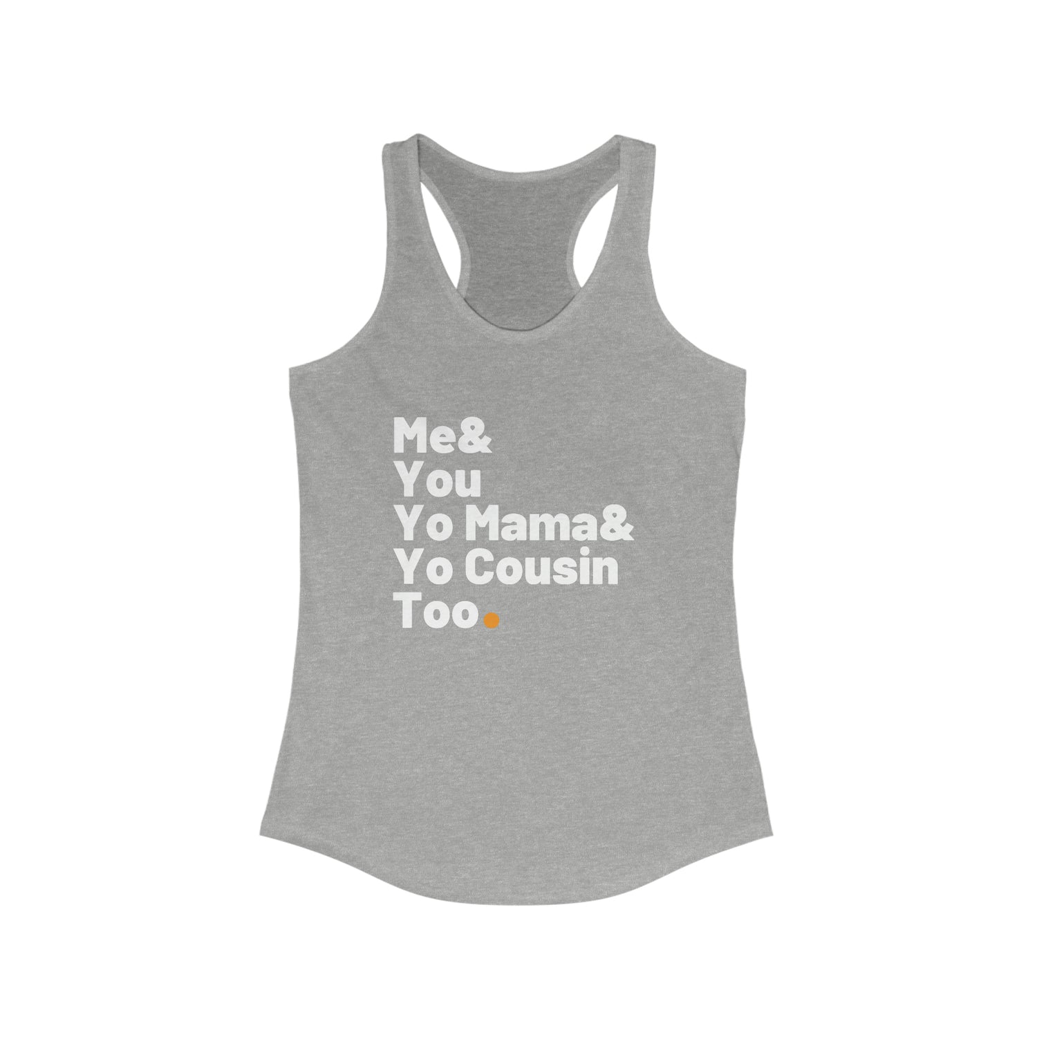 ME & YOU WOMEN'S TANK TOP