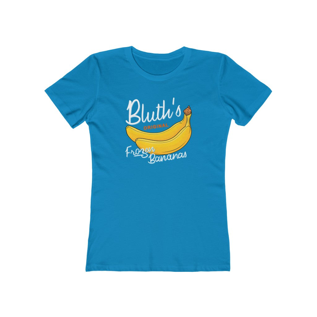 BLUTH'S FROZEN BANANAS WOMENS T-SHIRT