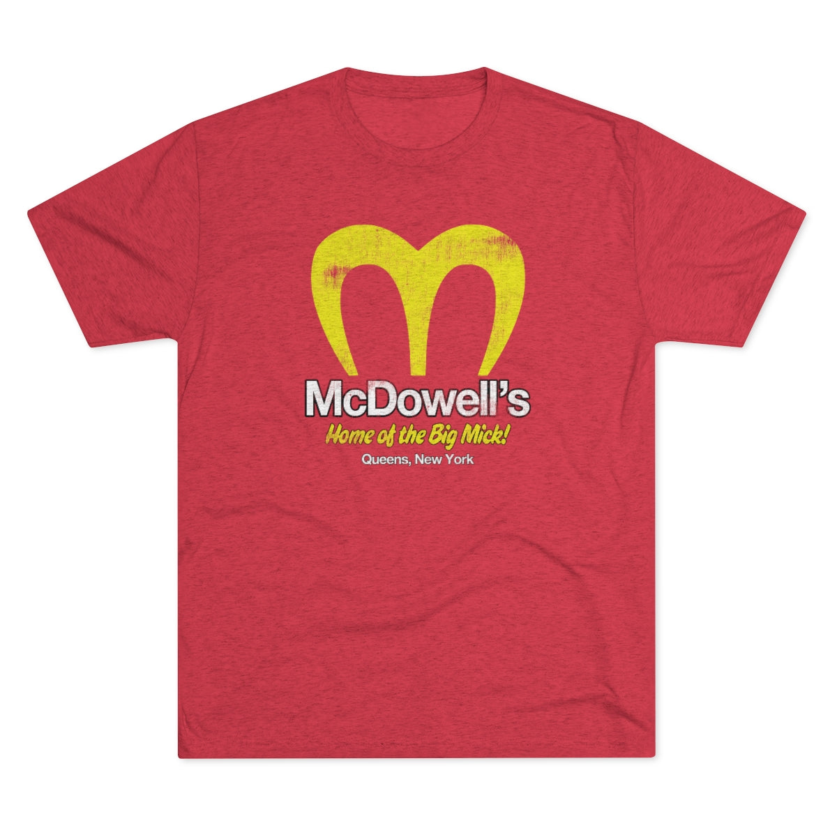 McDowell's Unisex Tri-Blend Crew Tee