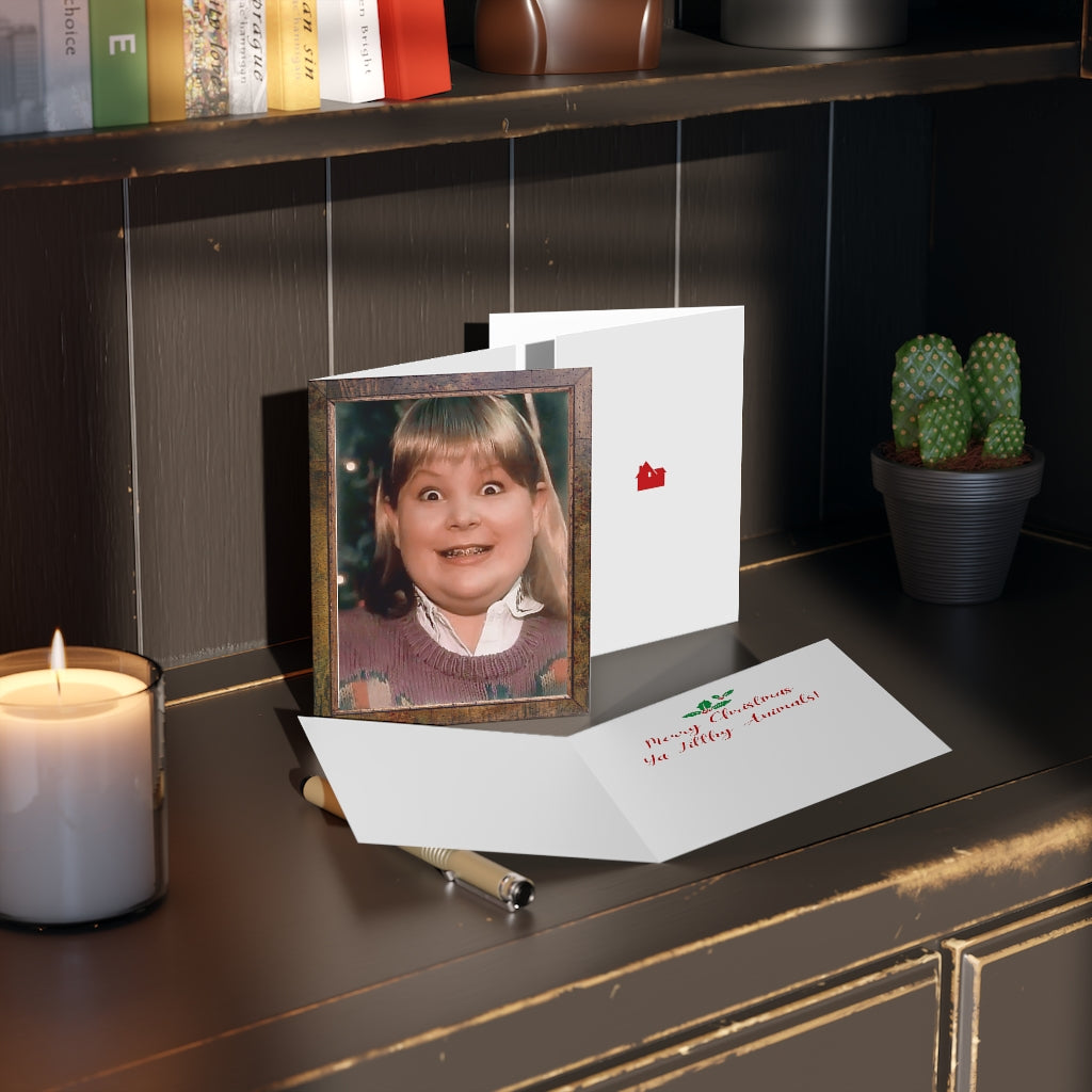 Buzz's Girlfriend Home Alone Christmas Cards (8, 16, and 24 pcs)