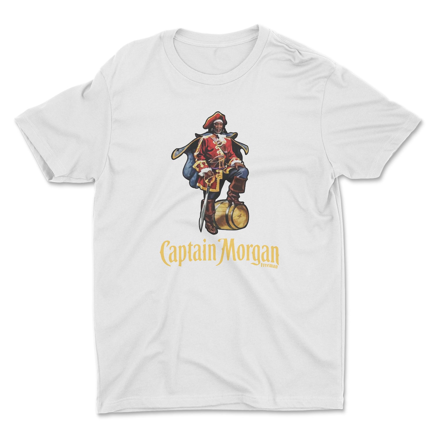 CAPTAIN MORGAN FREEMAN UNISEX T-SHIRT