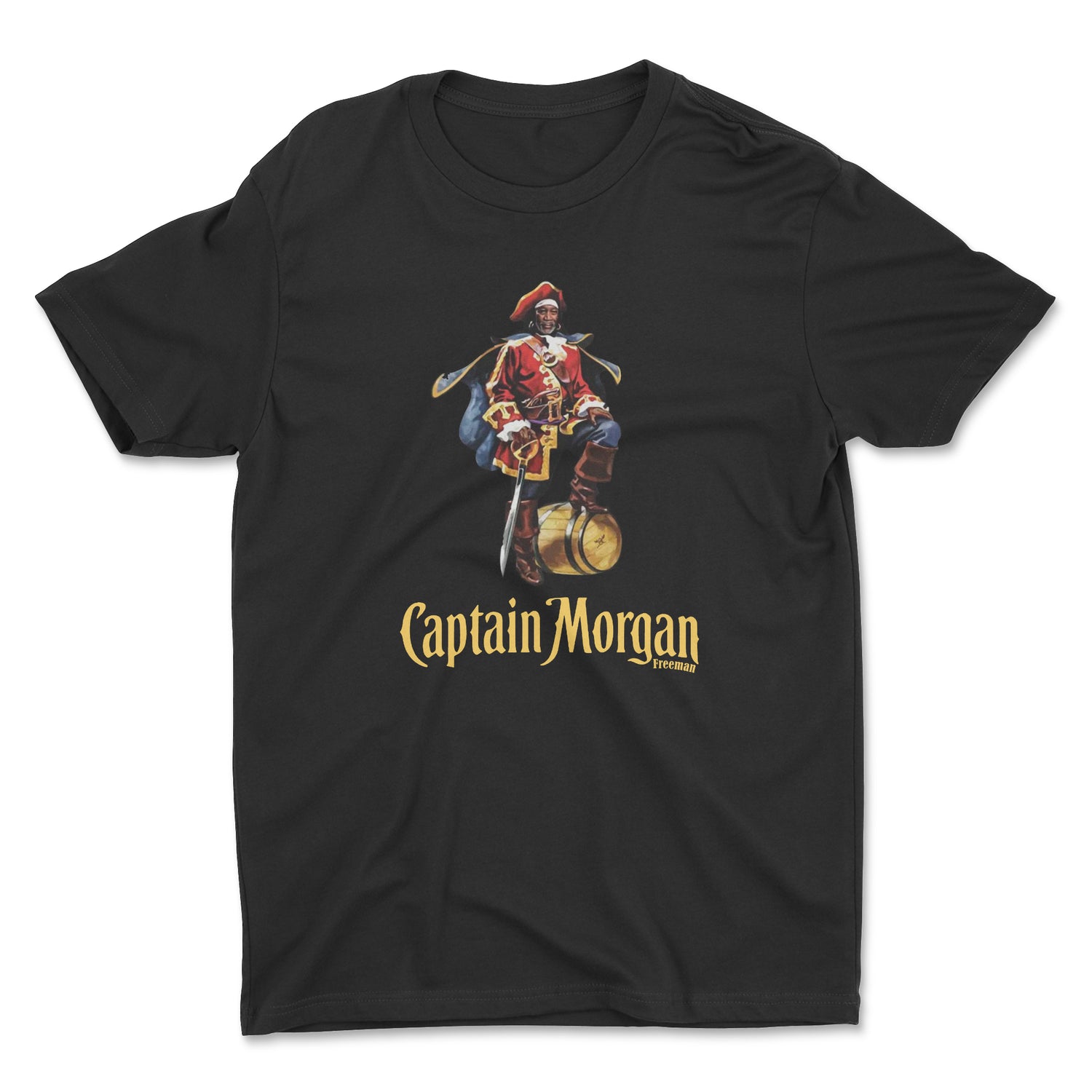 CAPTAIN MORGAN FREEMAN UNISEX T-SHIRT