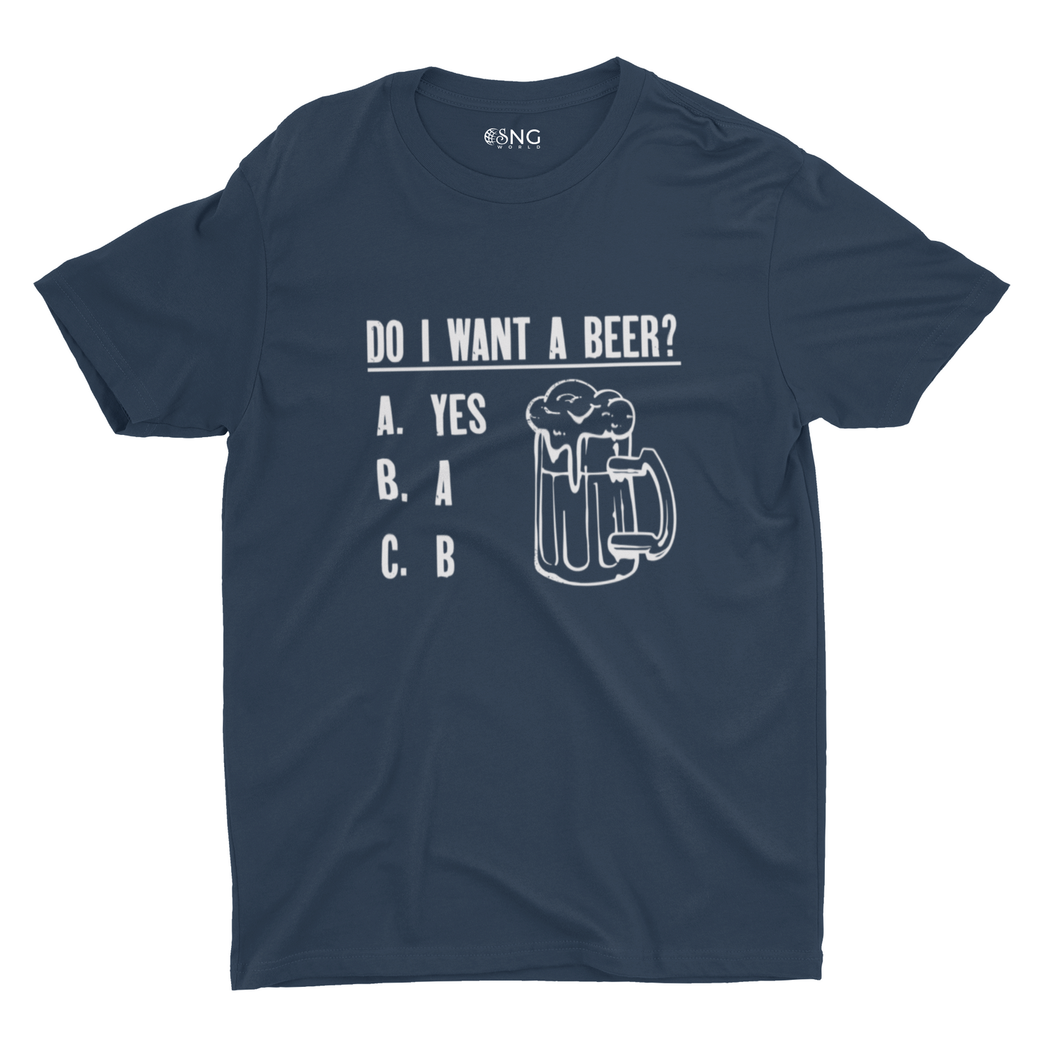 DO I WANT BEER UNISEX T-SHIRT