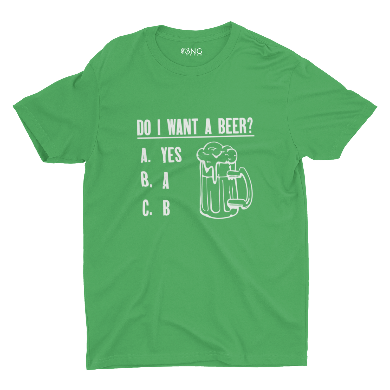 DO I WANT BEER UNISEX T-SHIRT