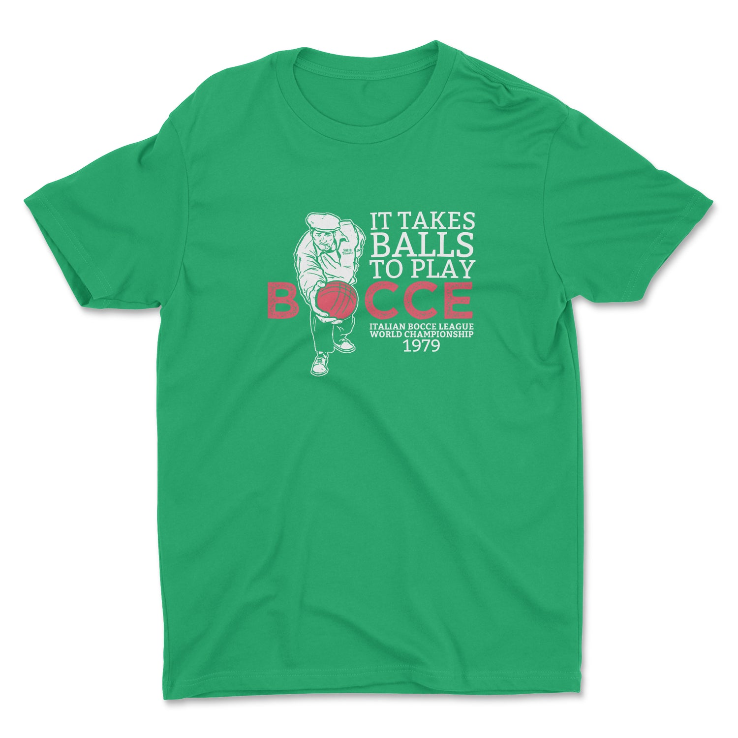 IT TAKES BOCCE BALLS UNISEX T-SHIRT