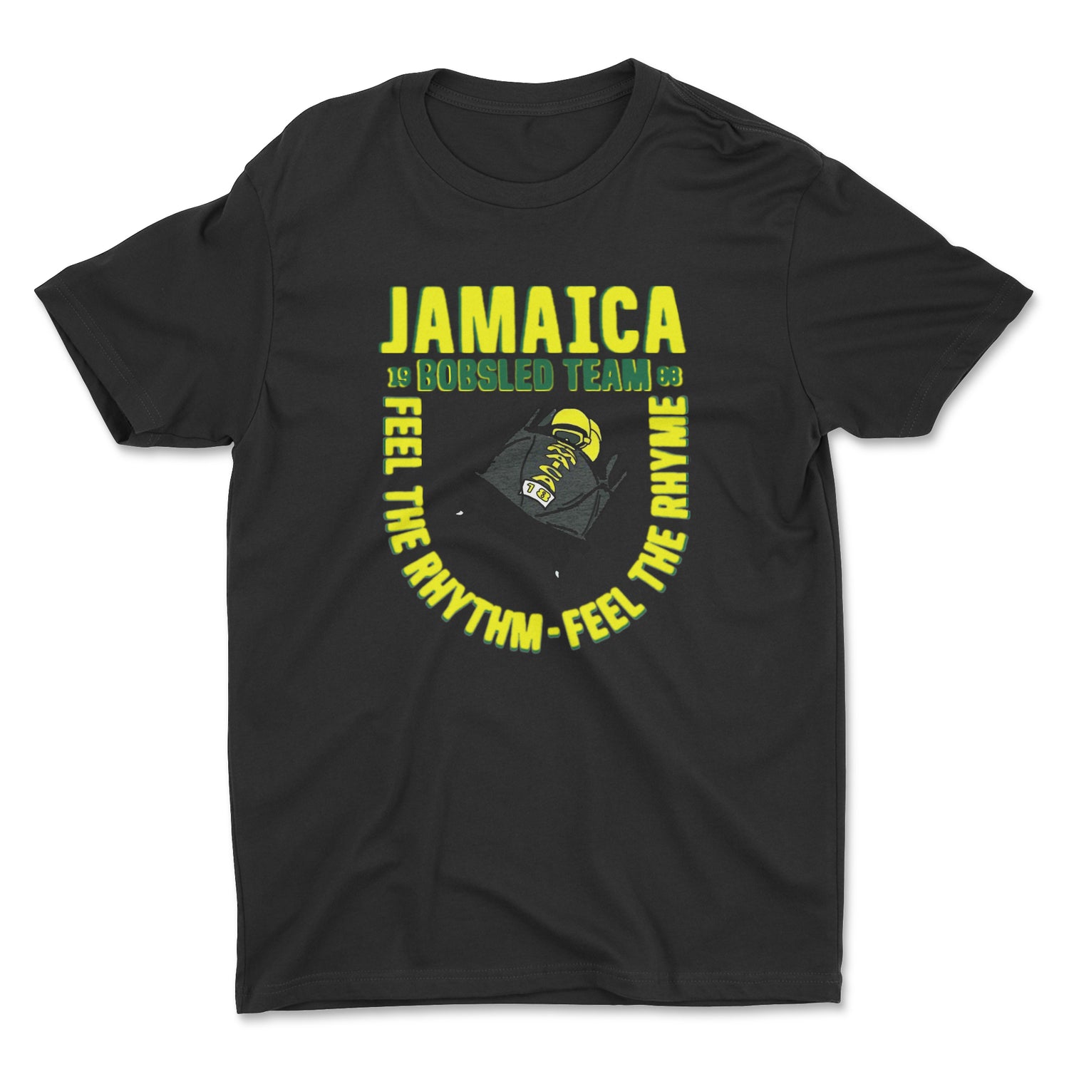 JAMACIAN BOBSLED TEAM UNISEX T-SHIRT