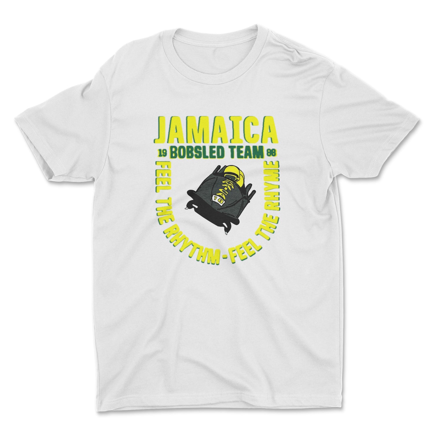 JAMACIAN BOBSLED TEAM UNISEX T-SHIRT