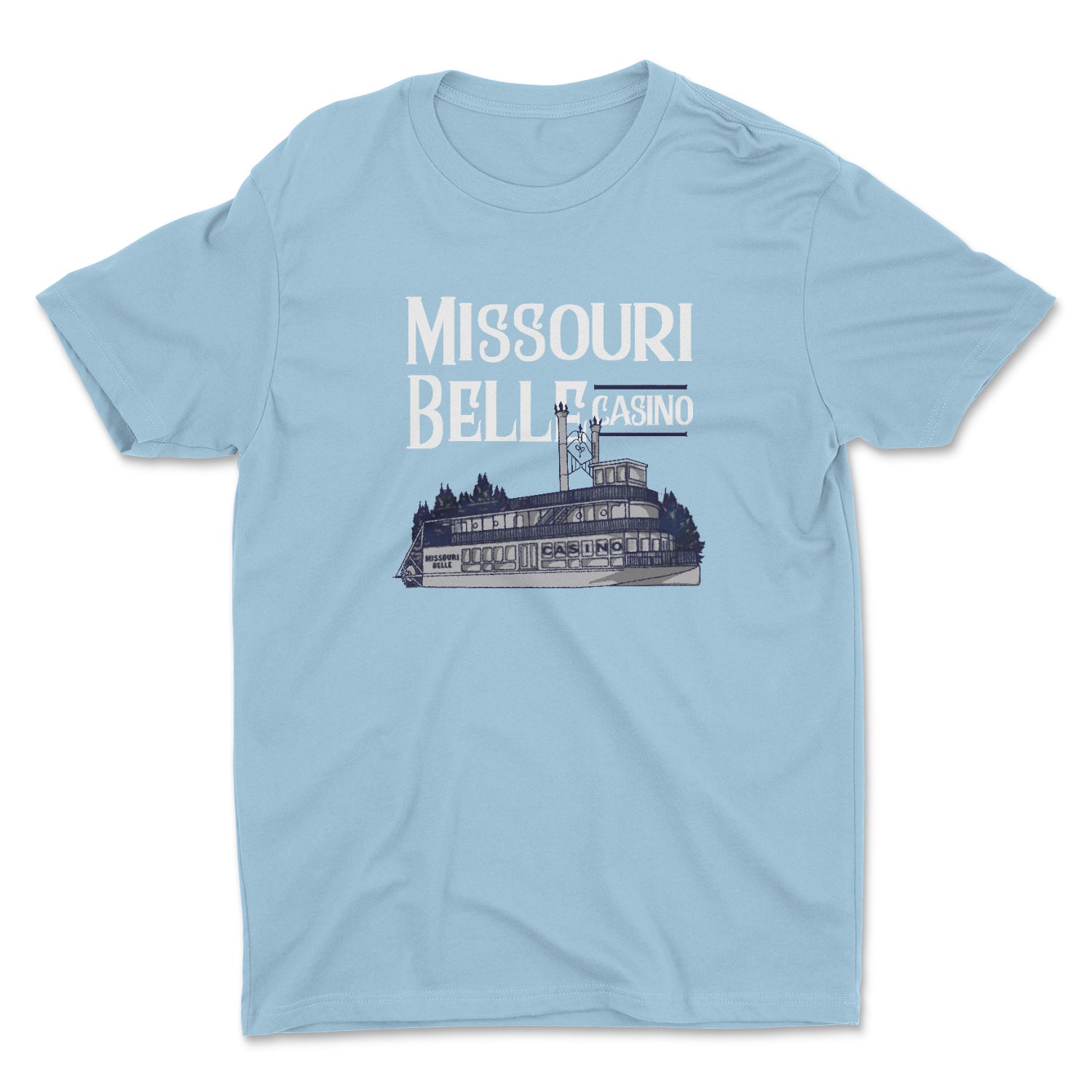MISSOURI BELLE CASINO UNISEX T-SHIRT