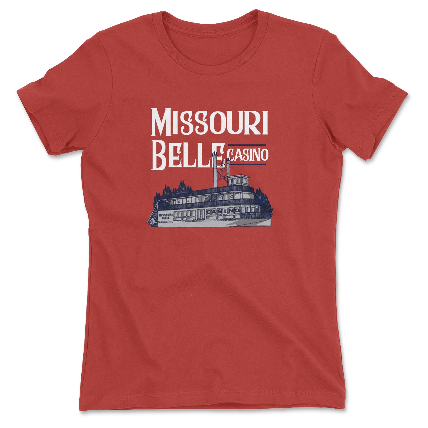 MISSOURI BELLE CASINO  WOMENS T-SHIRT
