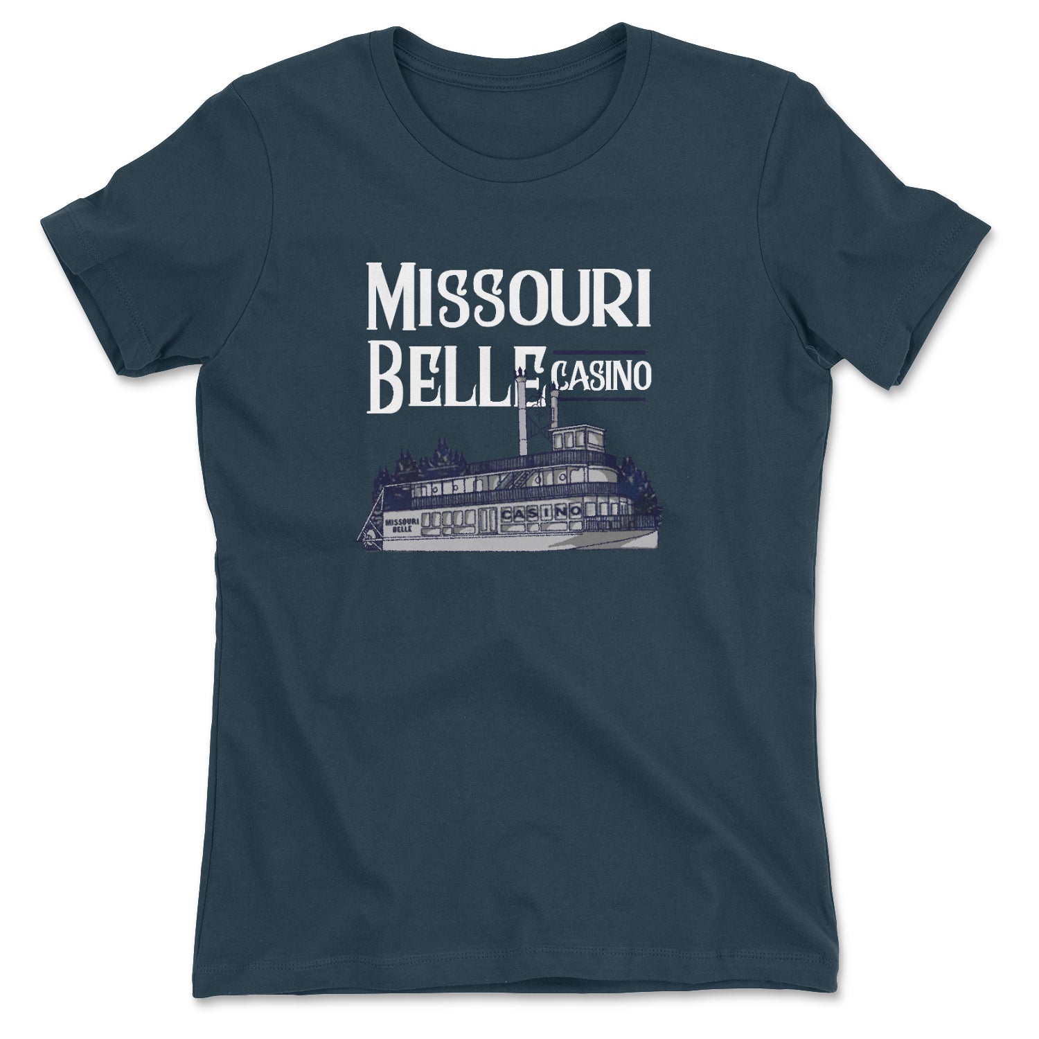 MISSOURI BELLE CASINO  WOMENS T-SHIRT