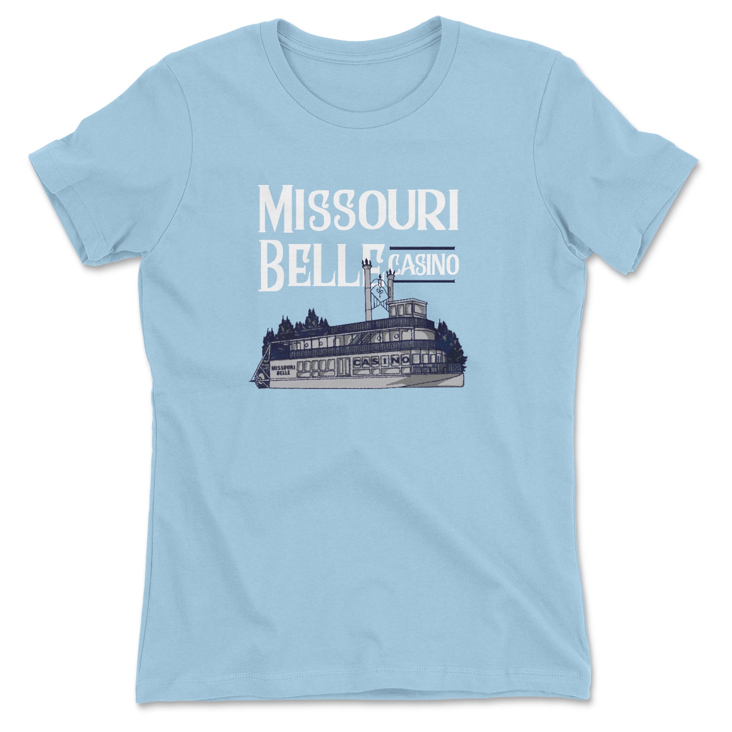 MISSOURI BELLE CASINO  WOMENS T-SHIRT