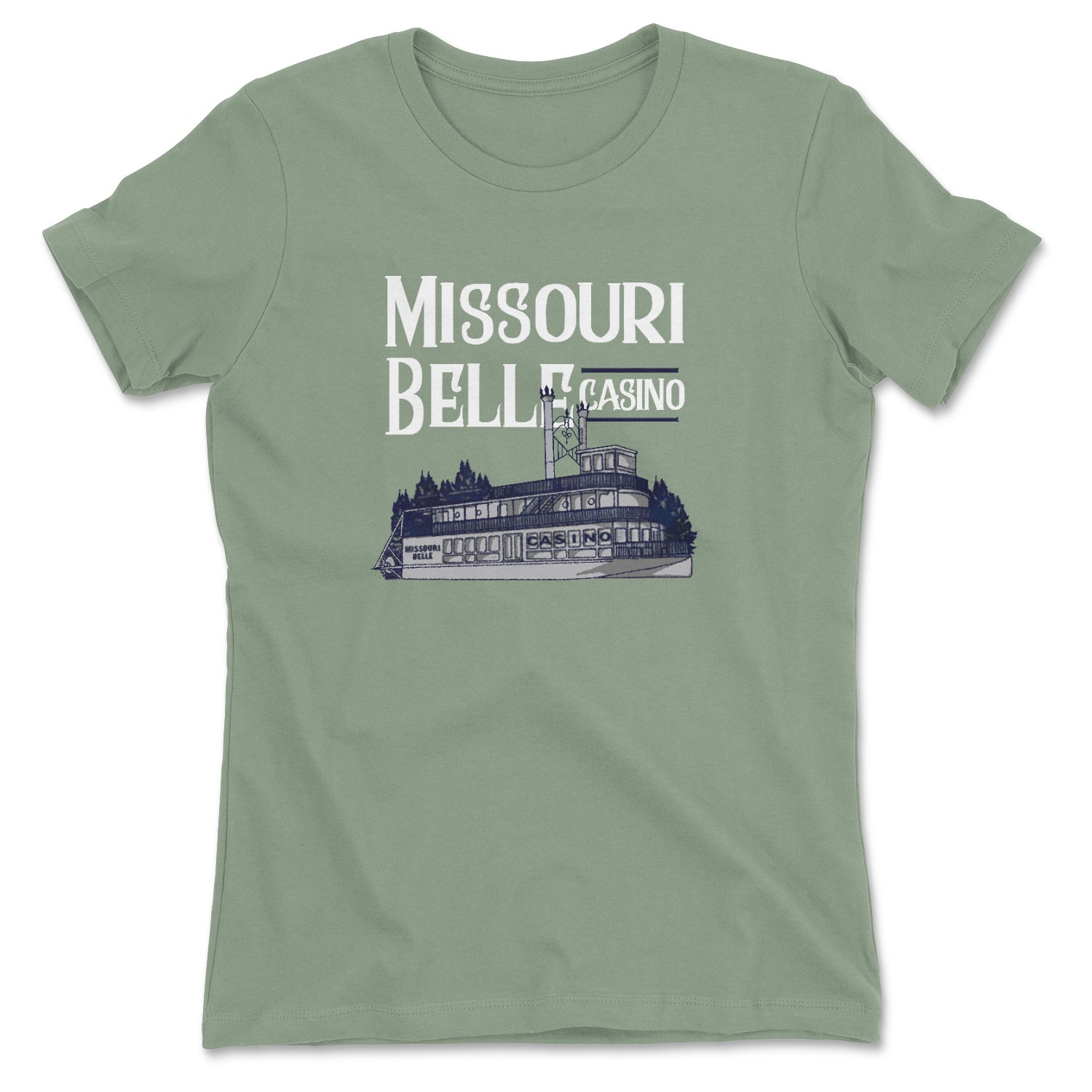 MISSOURI BELLE CASINO  WOMENS T-SHIRT