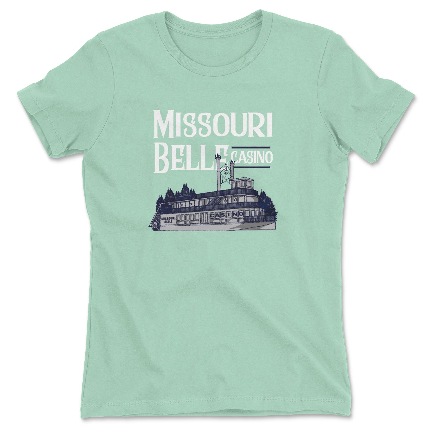 MISSOURI BELLE CASINO  WOMENS T-SHIRT