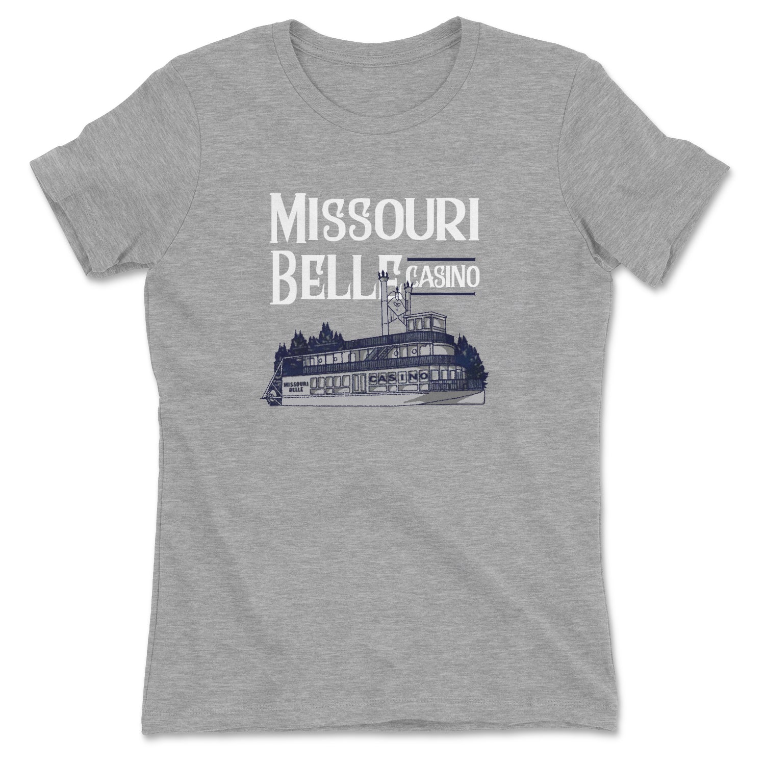 MISSOURI BELLE CASINO  WOMENS T-SHIRT