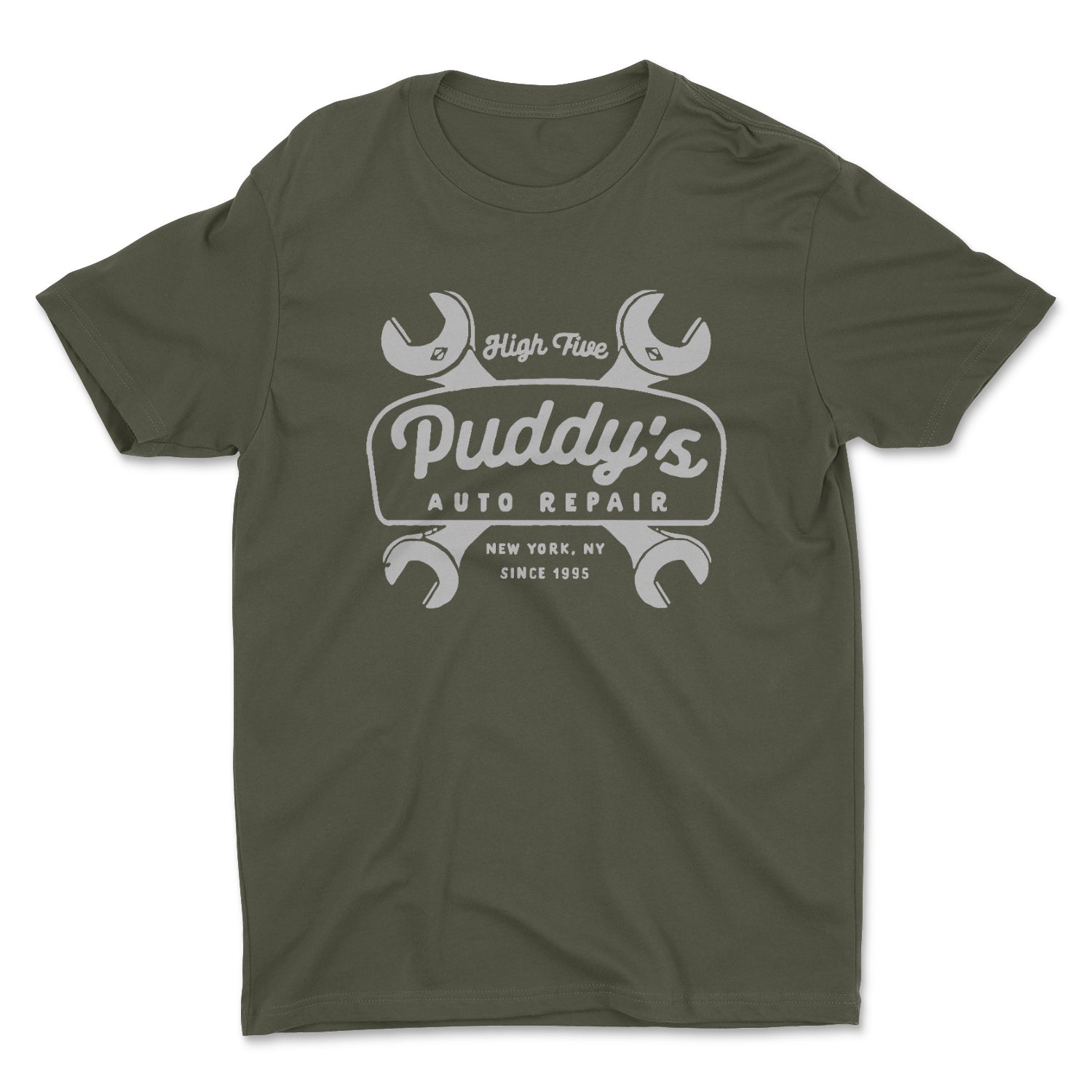 PUDDY'S AUTO REPAIR UNISEX T-SHIRT