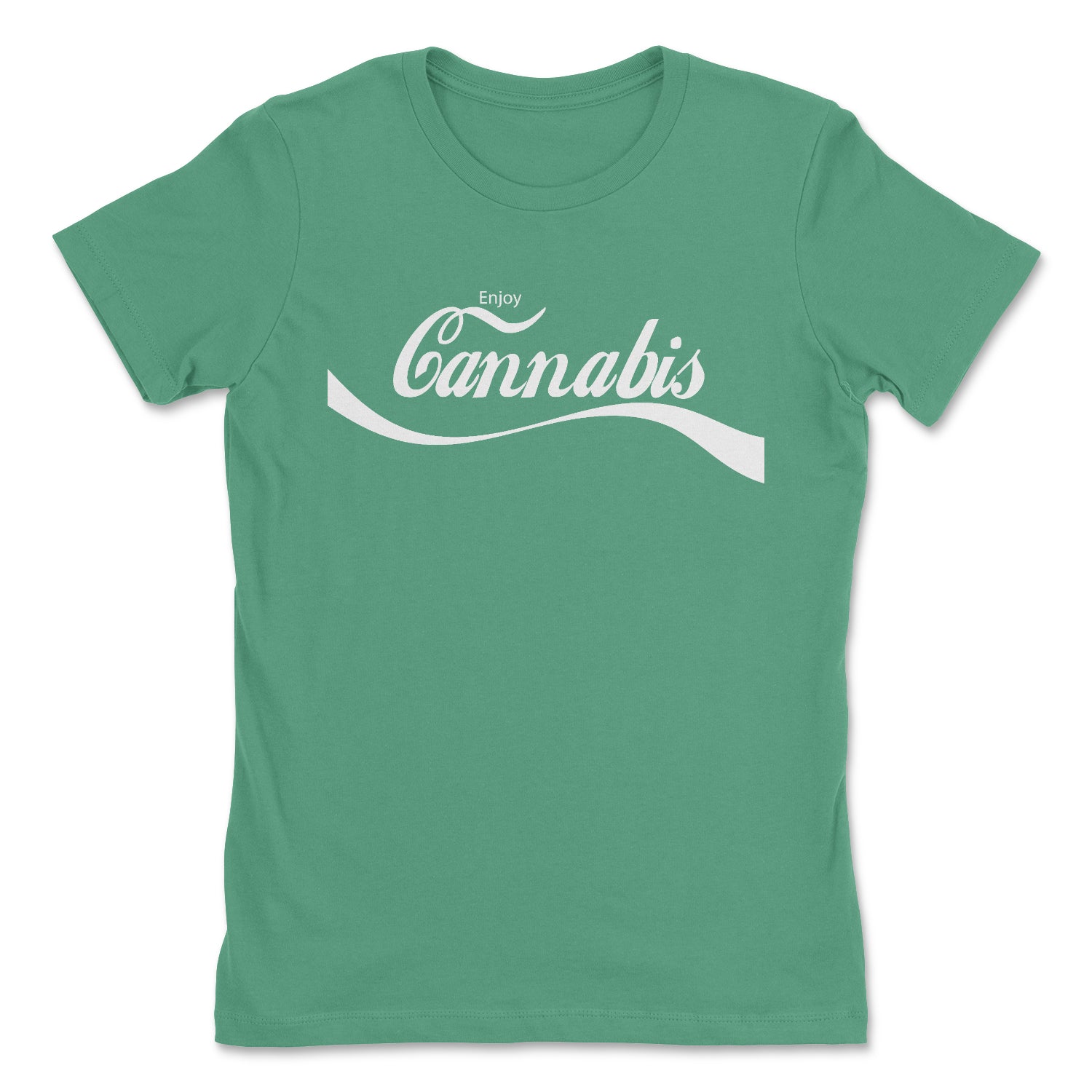 ENJOY CANNABIS WOMENS T-SHIRT