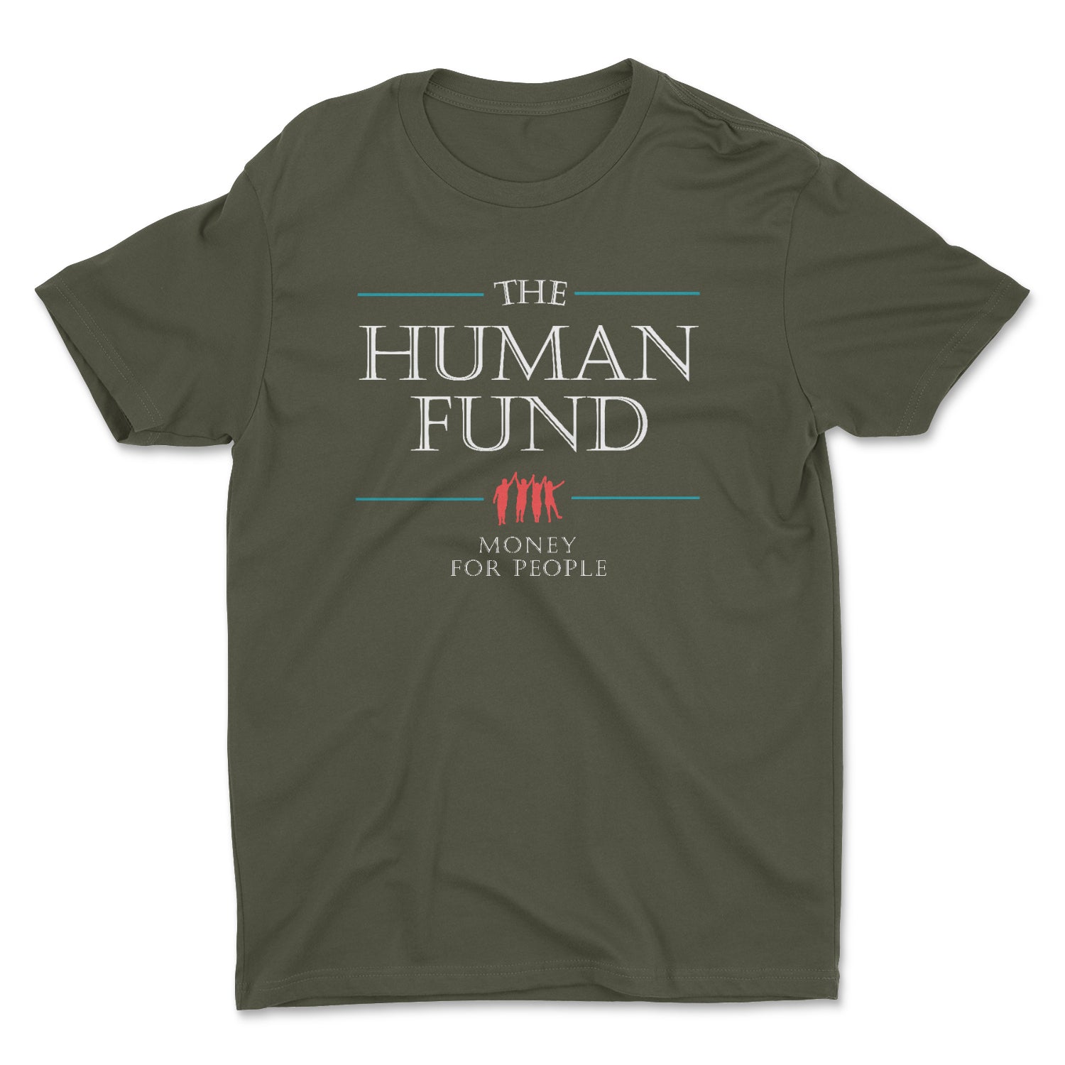 THE HUMAN FUND MEN'S/UNISEX T-SHIRT
