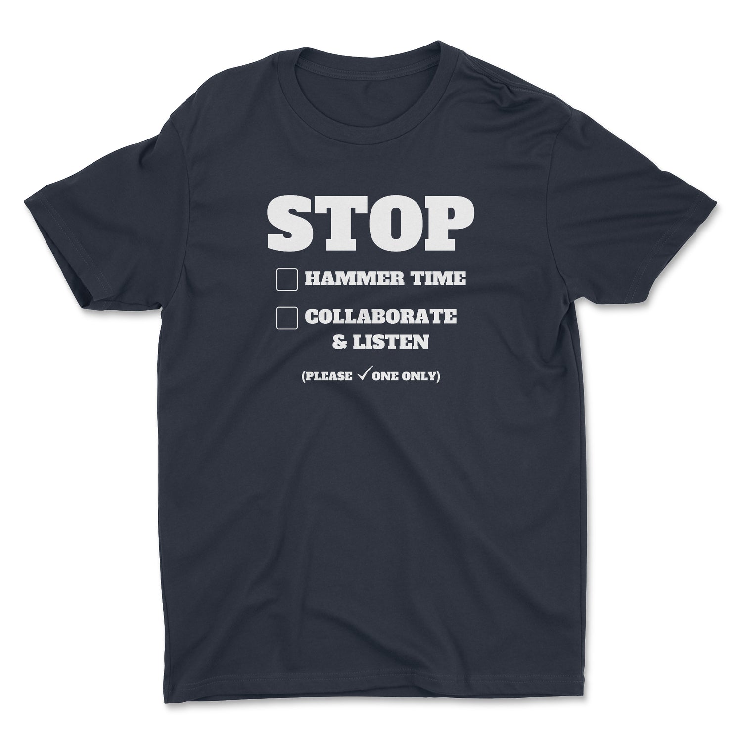 STOP CHOOSE ONE UNISEX T-SHIRT